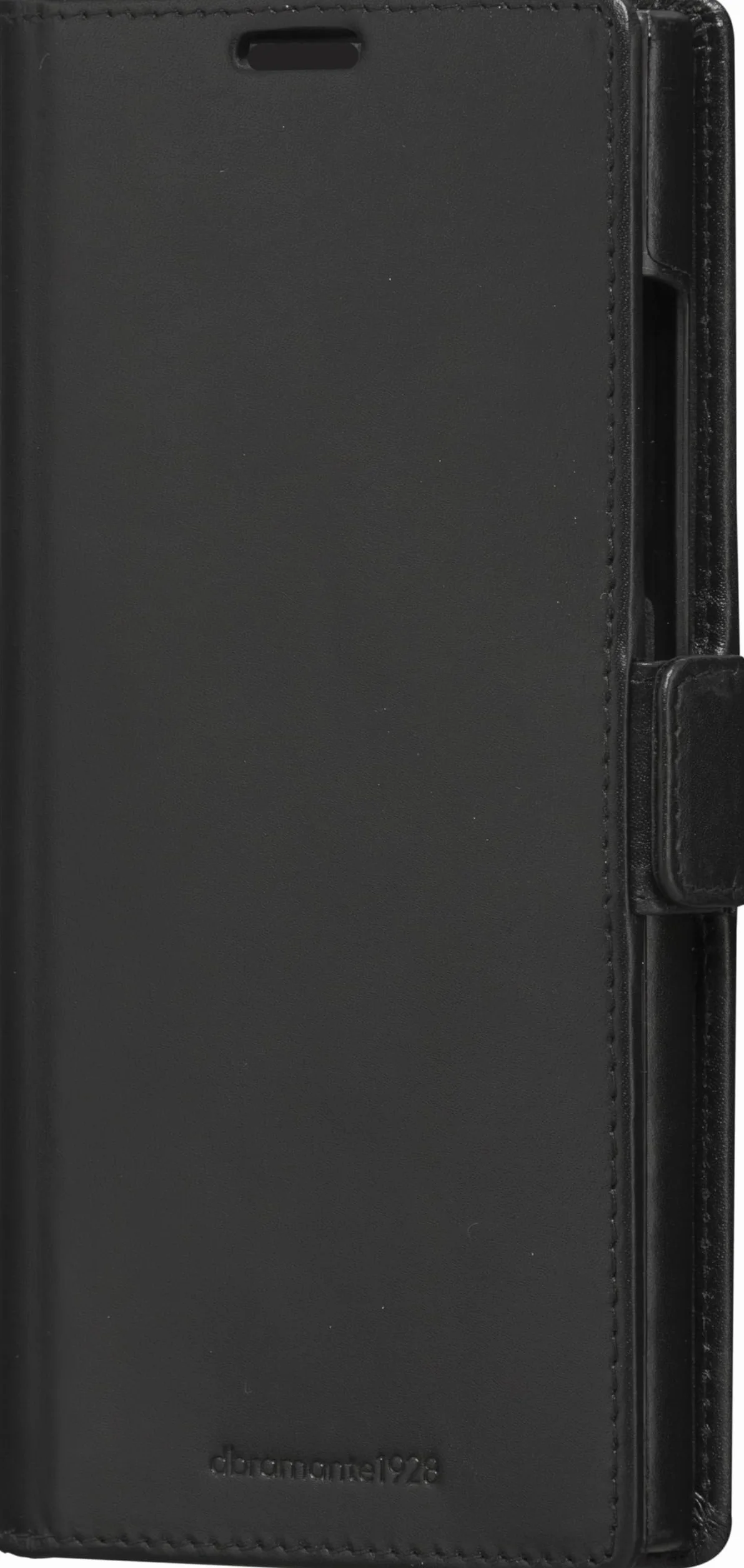 dbramante1928 Lynge - etui z klapką na telefon komórkowy - skóra - czarne - do Samsung Galaxy S24 Ultra