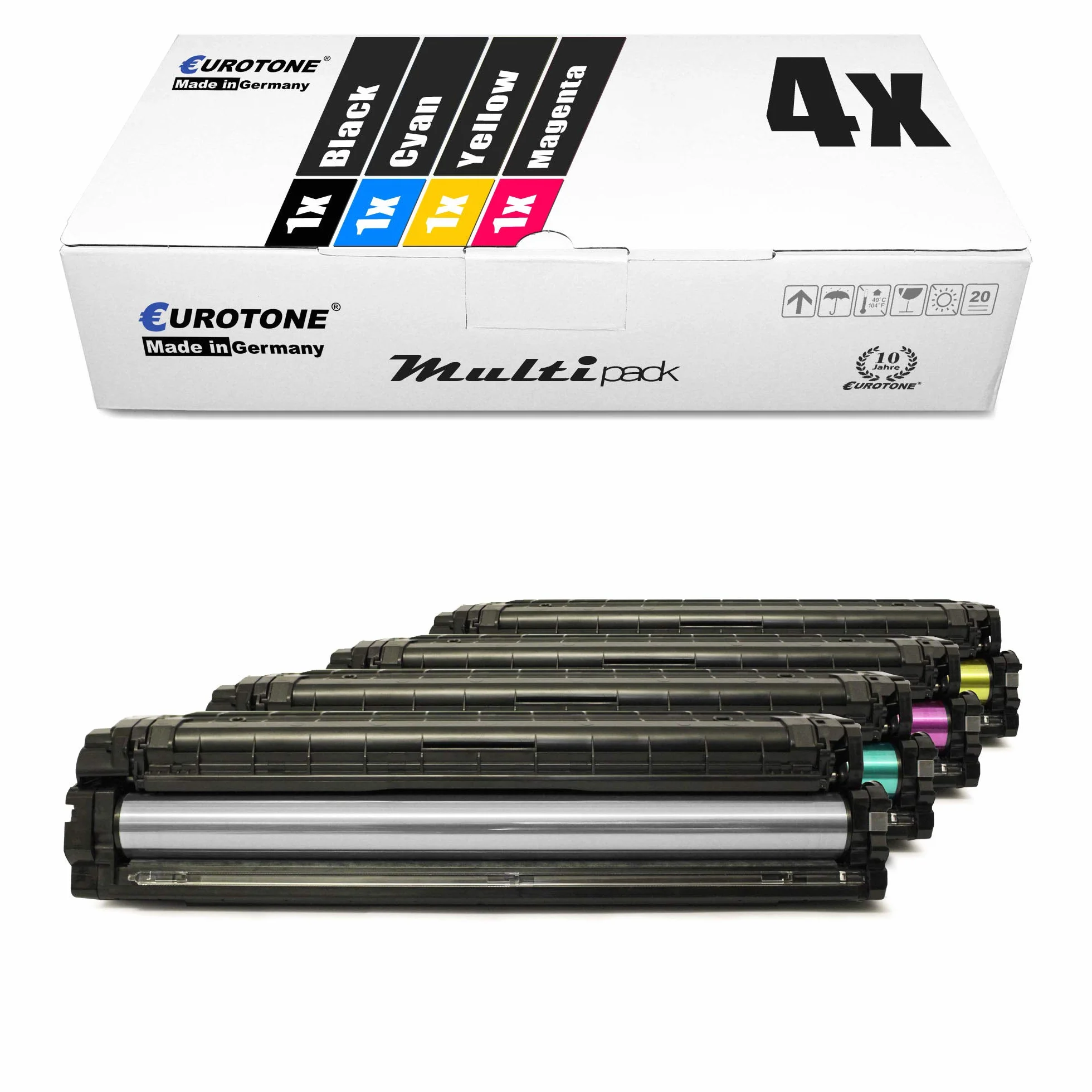 4X Eurotone toner do Samsung Xpress C 1810 1860 fw W Premium Line zastępuje CLT-504S