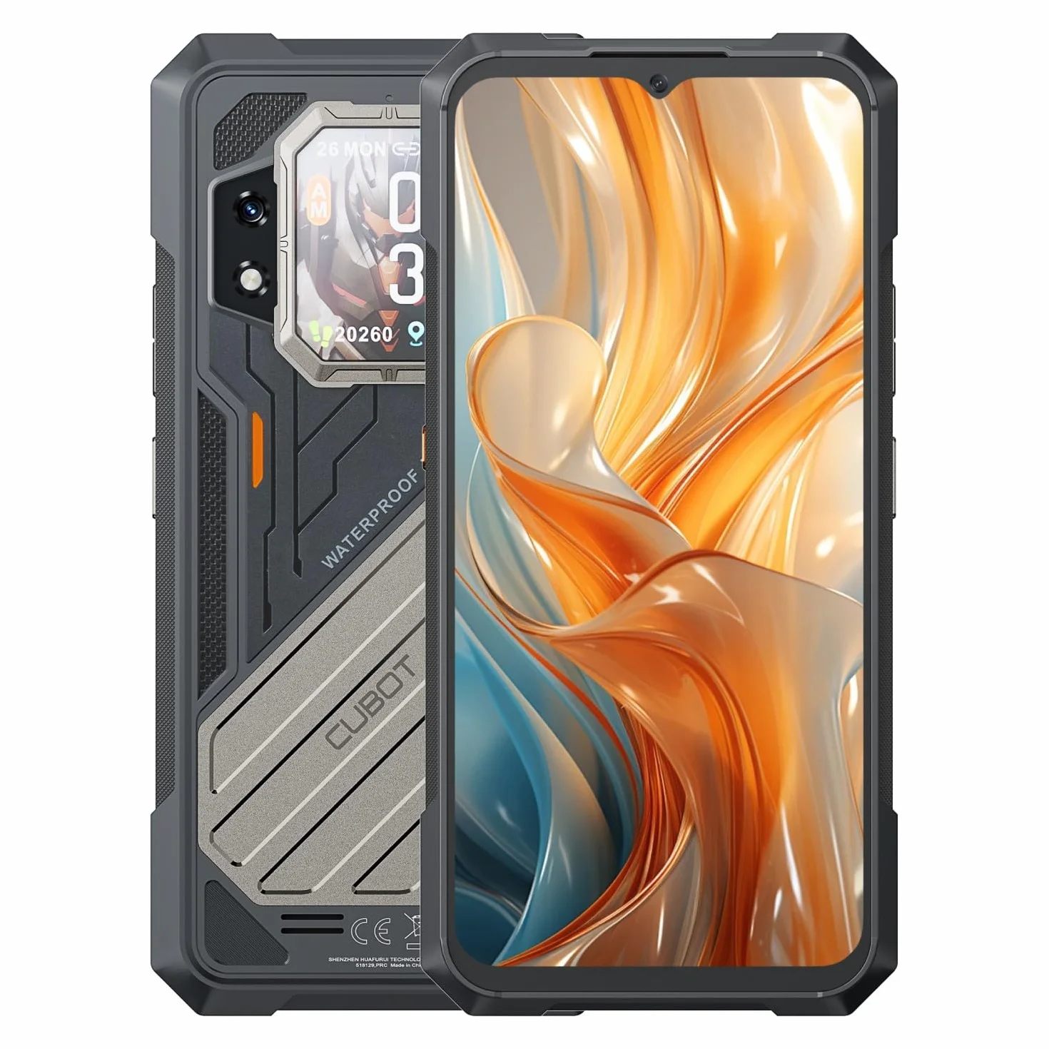 KingKong X PRO 5G - Smartfon 6,72" FHD+ 144Hz, 48GB RAM (24GB+24GB rozszerzalne), 256GB ROM, aparat 100 MP, bateria 10200mAh, Android 14, Dimensity 8200, czarny.