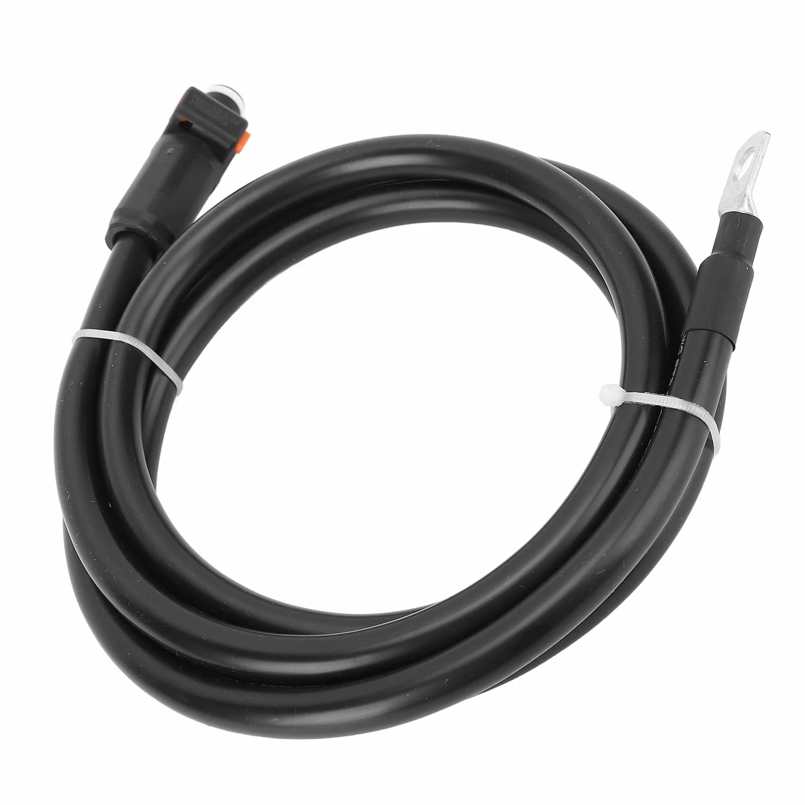 Aramox Kabel Akumulatora 4AWG, Silikonowy Kabel Zasilający z prostą wtyczką i końcówką SC25 8, Przewodnik Miedziany, Elastyczny Zewnętrzny Przewód Ujemny do Ciągnika Samochodowego i Motocyklowego