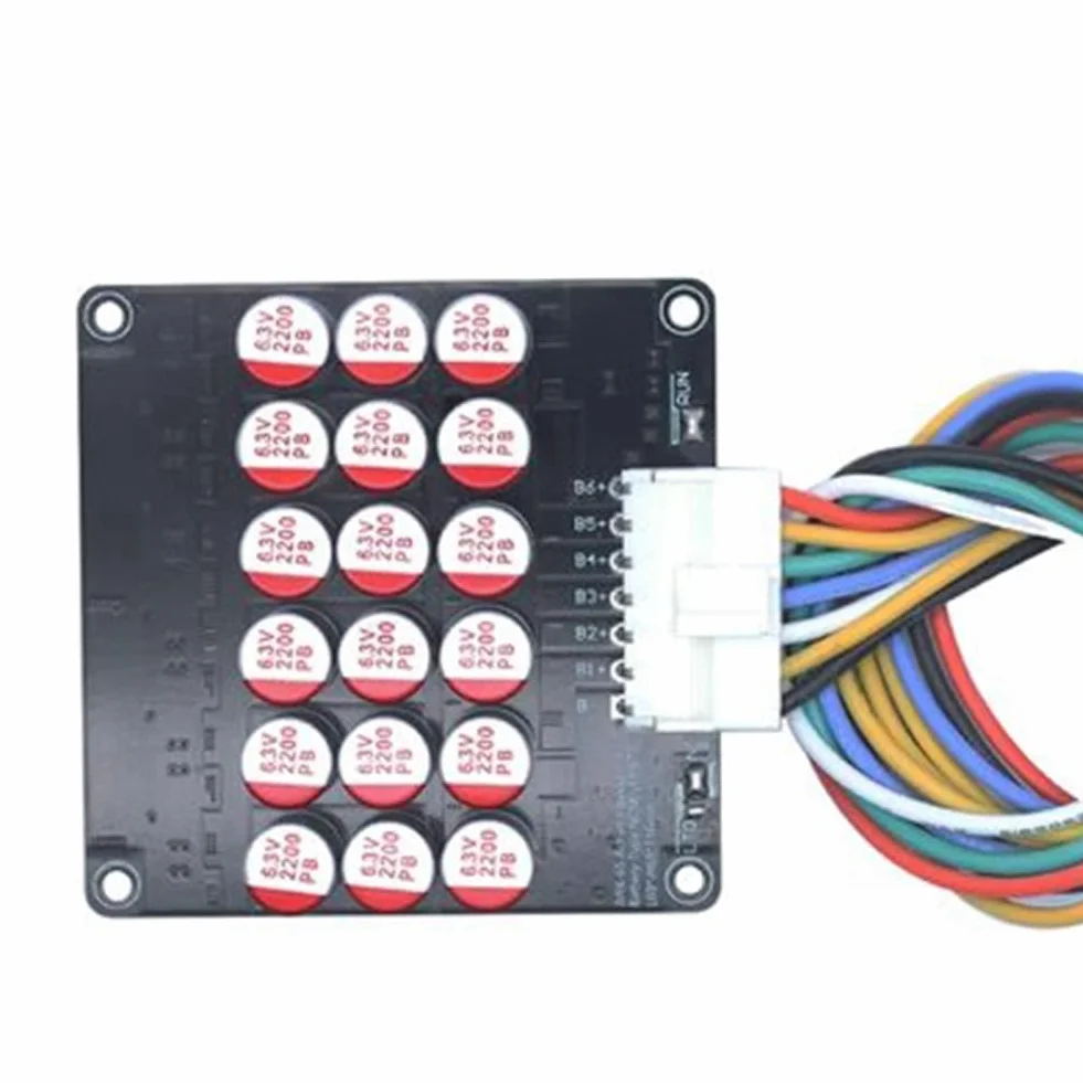 Aktualny Aktywny Balanser 5.5A 6S Equalizer Litowo-Jonowy Lifepo4 LTO Bateria Litowa Aktywny Korektor Balance Board
