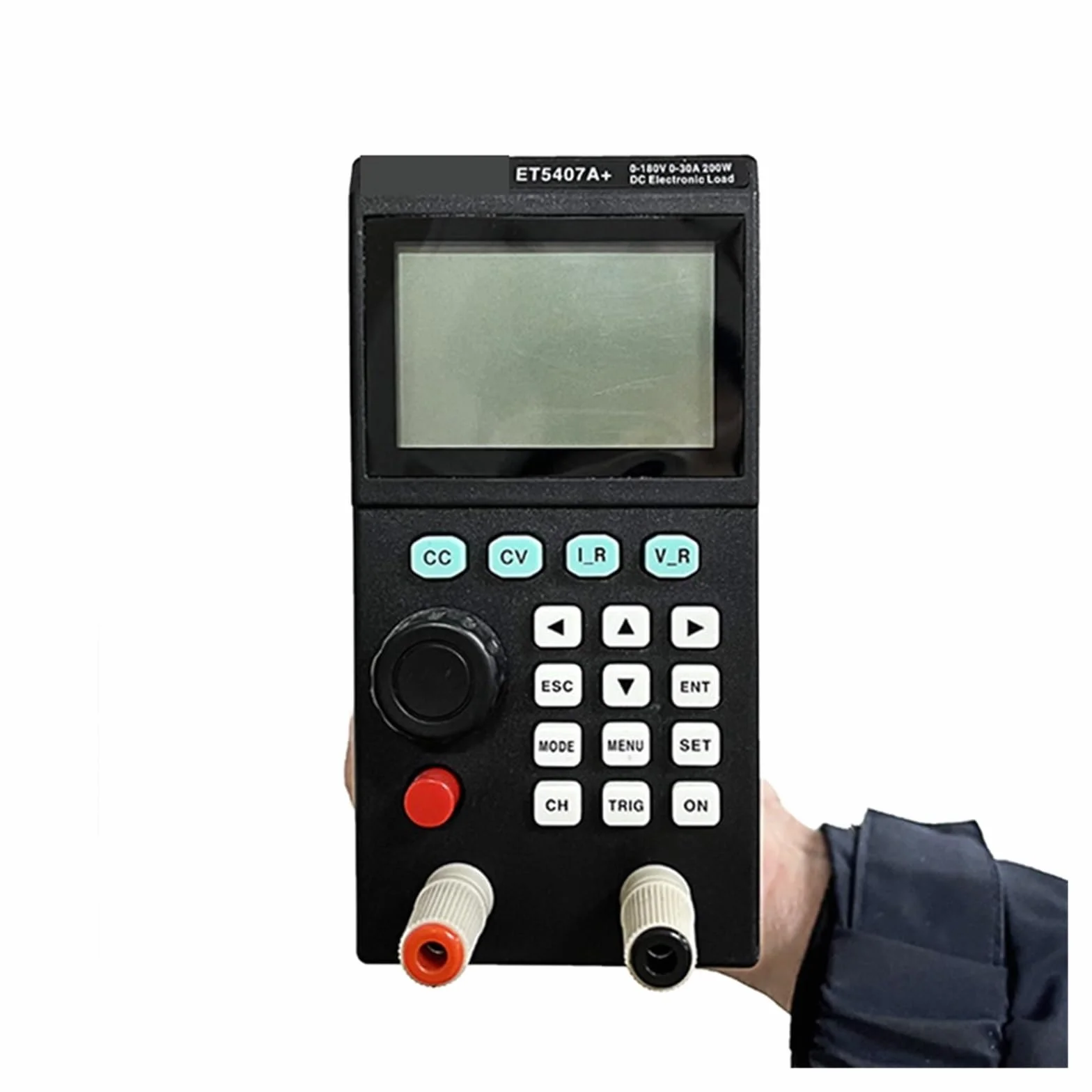 ET5406A+/ET5407A+ 200 W 120 V 180 V 20 A 30 A, programowalny elektroniczny tester obciążenia DC 1 mV/1 mA Tester baterii do CC/CV Pomiar rezystancji(ET5406A plus)