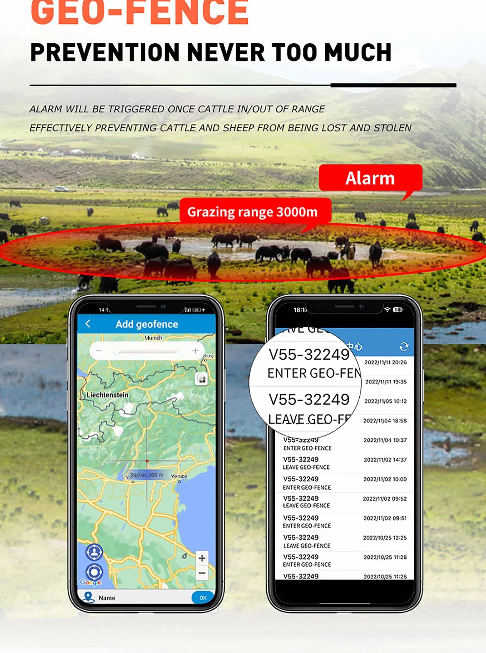 Lokalizator Zwierząt, 4G Słoneczny Lokalizator GPS Zabezpieczający Przed Kradzieżą Dla Owiec, Bydła, Koni, Bardzo Długi Czas Czuwania 30000 MAh, 90-dniowe Odtwarzanie Trasy Historycznej