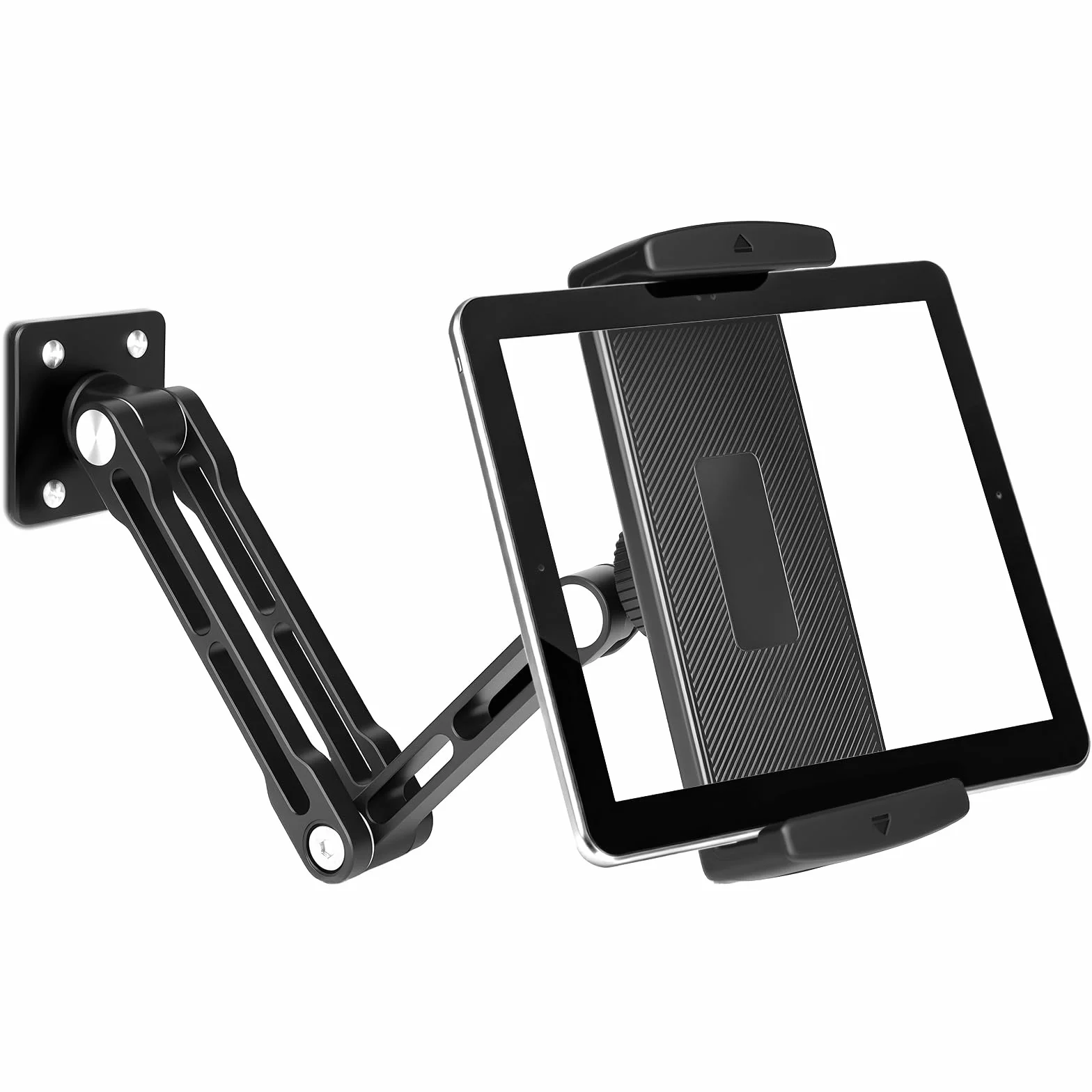 HOTUT Uchwyt ścienny do tabletu 360° z aluminium 4,7-12,9 cala uniwersalny