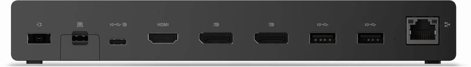 Lenovo ThinkPad USB4 Dock 5000-100W EU - stacja dokująca USB4 - czarna z czerwonym profilem