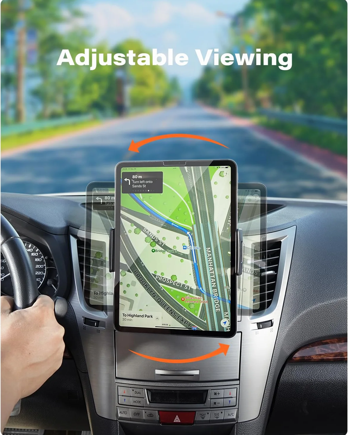 APPS2Car Uniwersalny otwór na tablet CD uchwyt samochodowy stojak