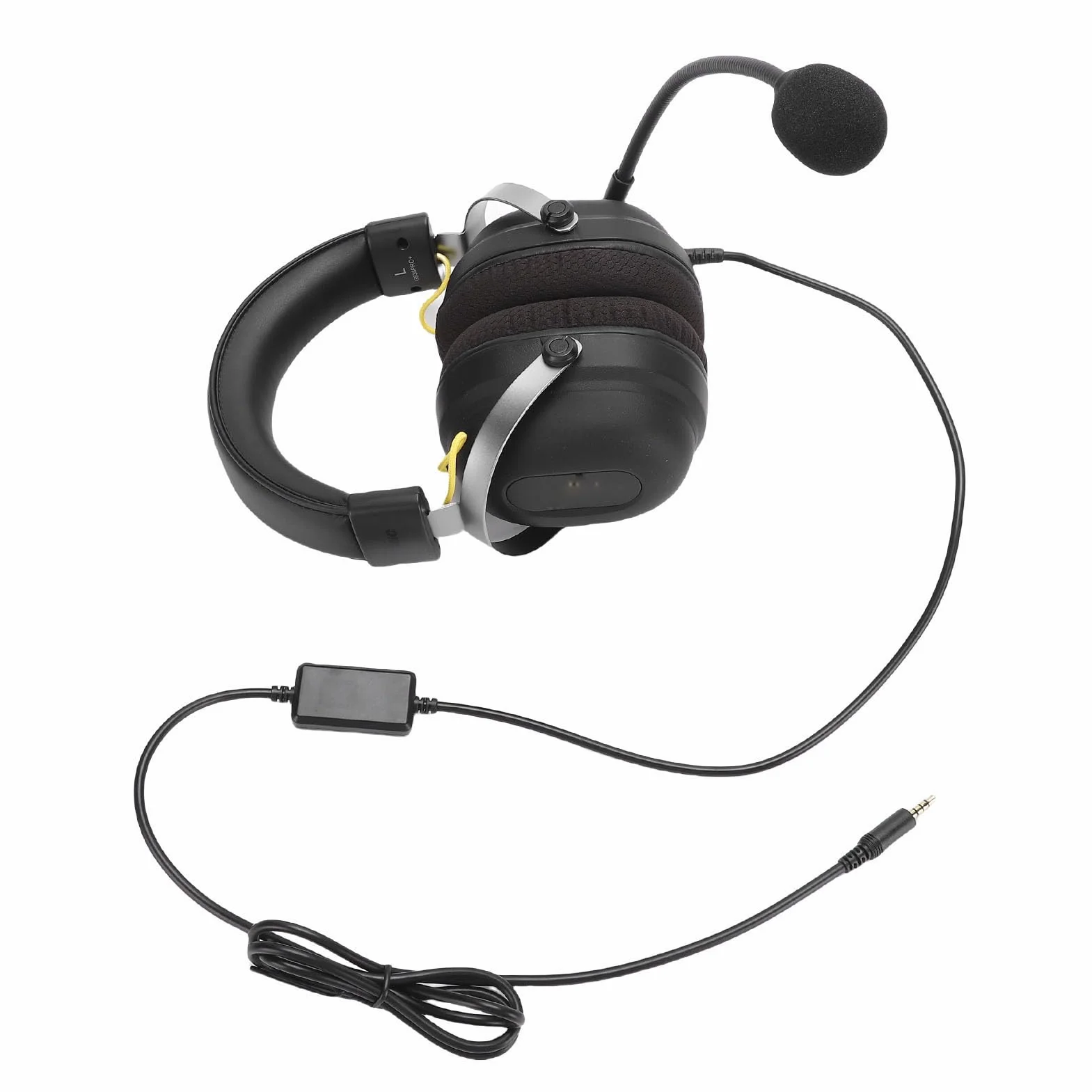3,5 Mm Zestaw Słuchawkowy Gaming Superior Bass Soundphone do Gry Oglądającej Filmy Słuchające Muzyki Idealne dla Graczy i Filmowców