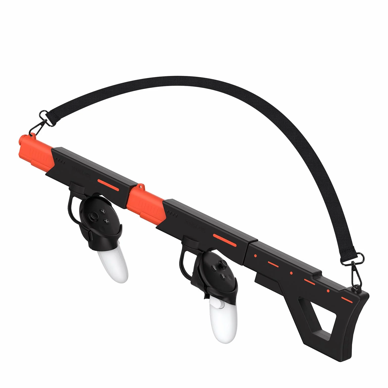 Magnetyczny uchwyt kontrolera do karabinu maszynowego/pistoletu VR do Meta Quest 3 Uchwyt Quick Release Gunstock Bracket Stand do Oculus Quest 3 Akcesoria do strzelanek