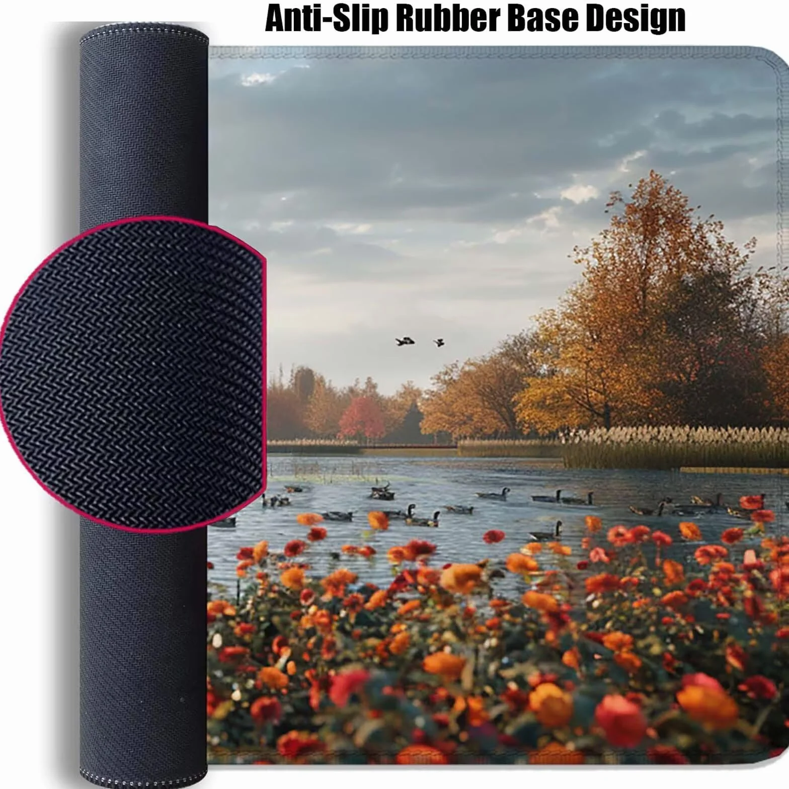 Domy podkładka pod mysz XXL 1200 x 600 mm, podkładka pod mysz dla graczy biała wodoodporna podkładka pod mysz antypoślizgowa gumowa podstawa podkładka pod mysz do gier akcesoria biurowe dla graczy,