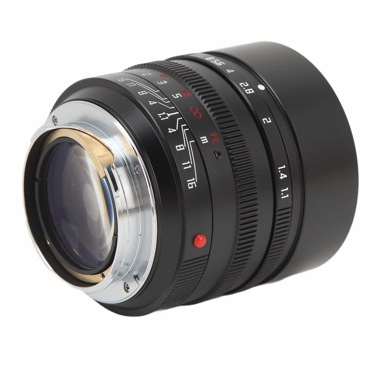 Obiektyw Stałoogniskowy 50mm F1.1-F16 o Dużej Przysłonie, Ręczny Obiektyw z Automatycznym Ustawianiem Ostrości do Aparatu M M240 M3 M6 M7 M8 M9 M9p M10