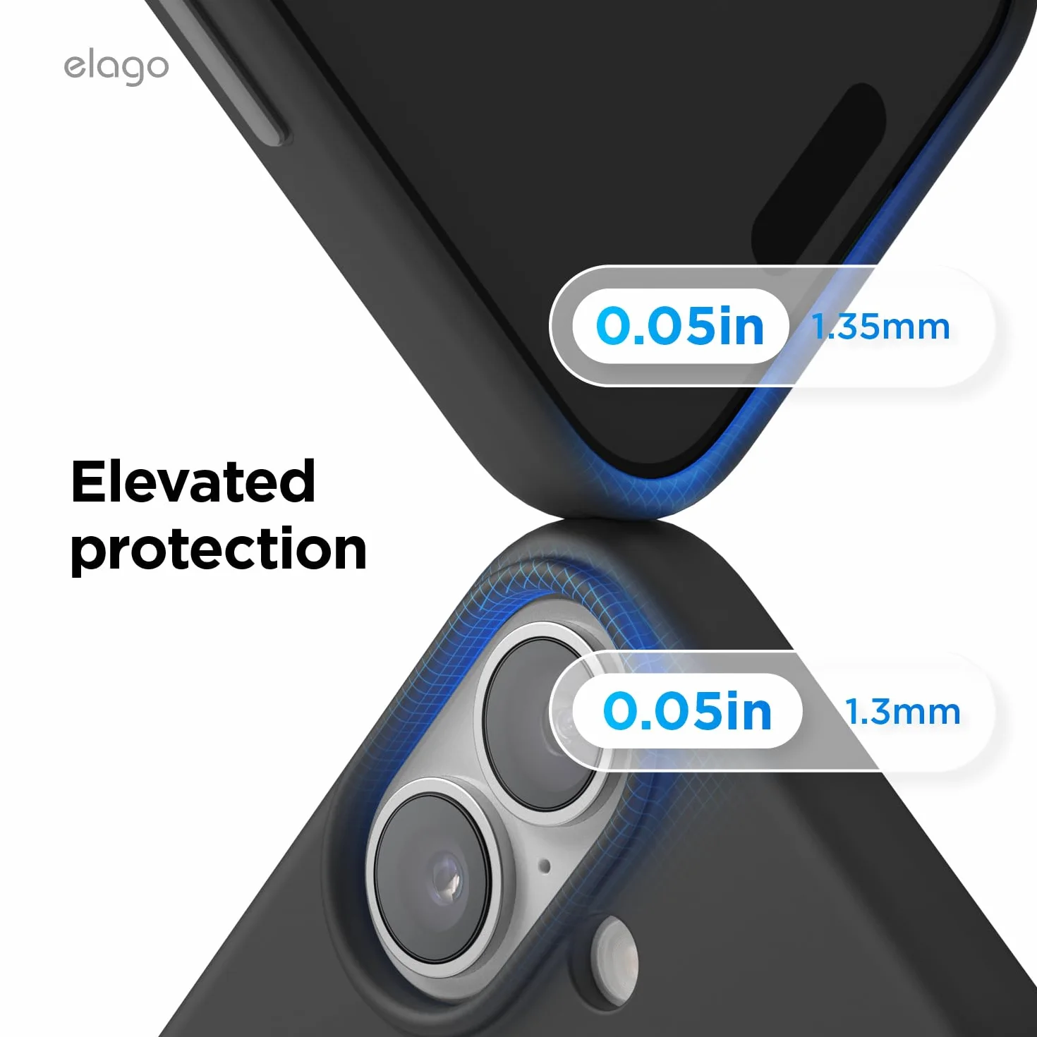 elago Magnetyczne Etui Silikonowe Kompatybilne z iPhone 17 6.3” MagSafe, Ochronna Obudowa Odporna na Wstrząsy