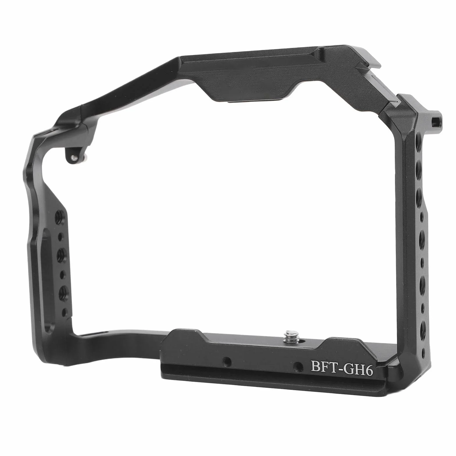 Klatka na Aparat do GH6, Metalowy Wspornik ze Stopu Aluminium z Mocowaniem na Zimno i Elastycznym Montażem do Fotografowania lustrzanką cyfrową