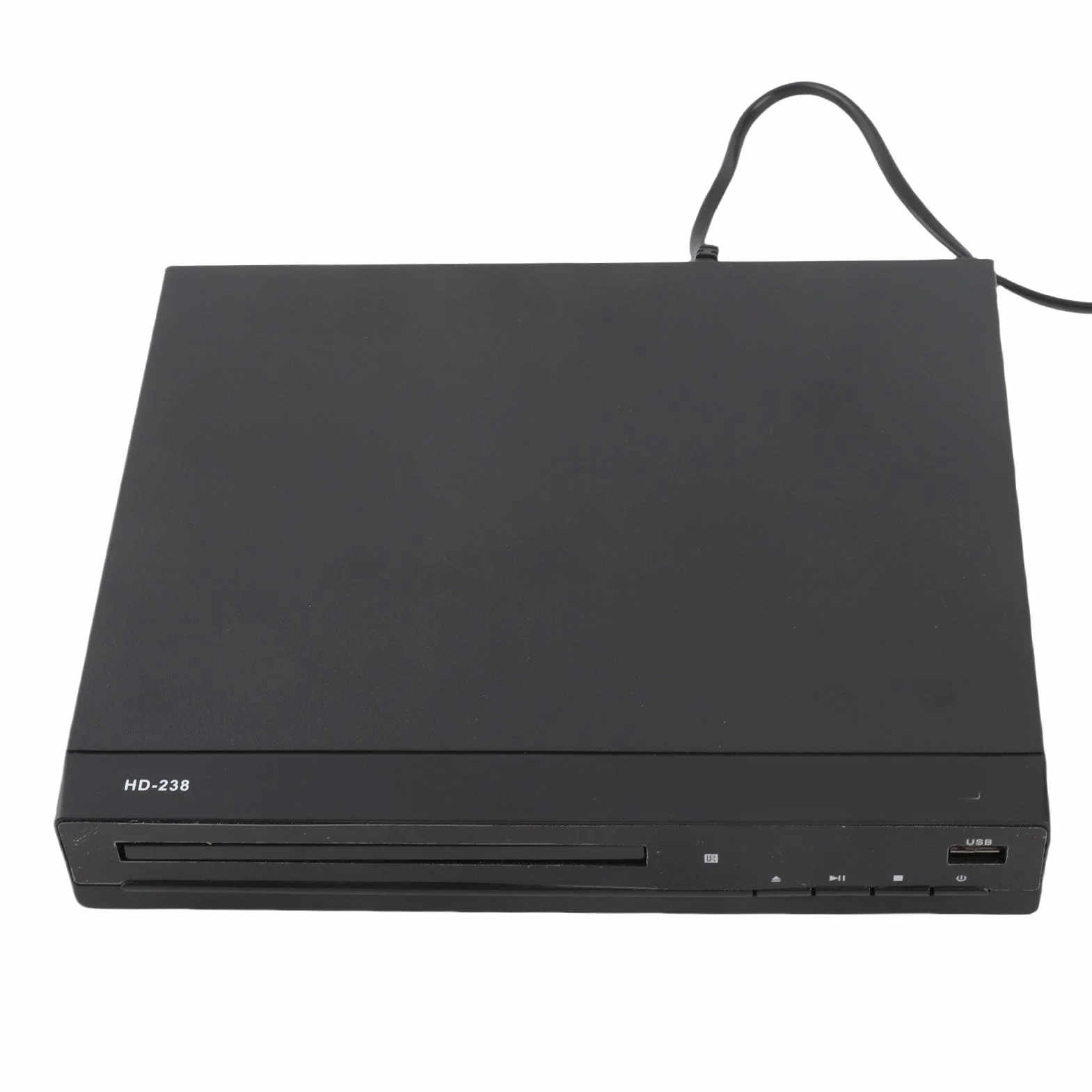 Odtwarzacz HD DVD, Skalowanie Multimediów do 1080P dla Wszystkich Regionów, Odtwarzacz DVD, Kable USB z Pilotem i obsługą NTSC PAL, Idealny do Telewizora (wtyczka UE)