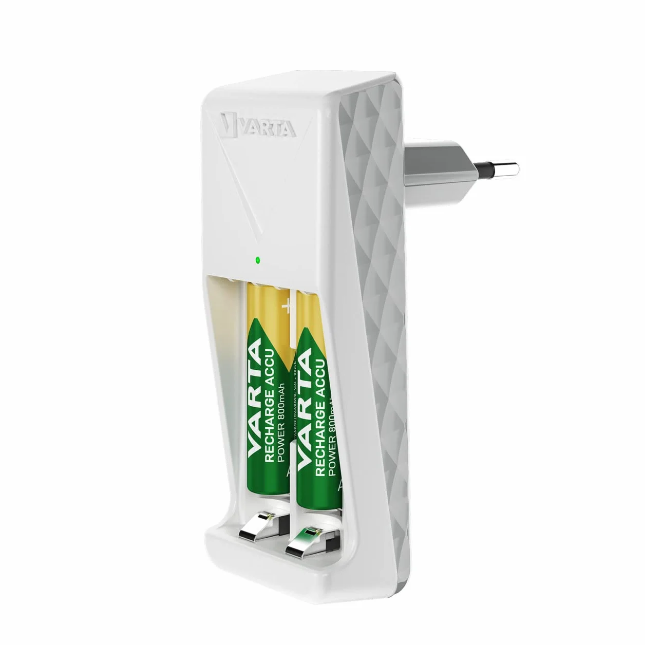 Varta Mini ładowarka Mini Charger na 2 akumulatory niklowo-metalowo-wodorkowe (NiMH) AA, AAA (w tym 2 x akumulator AAA 2100 mAh), wtyczka UE