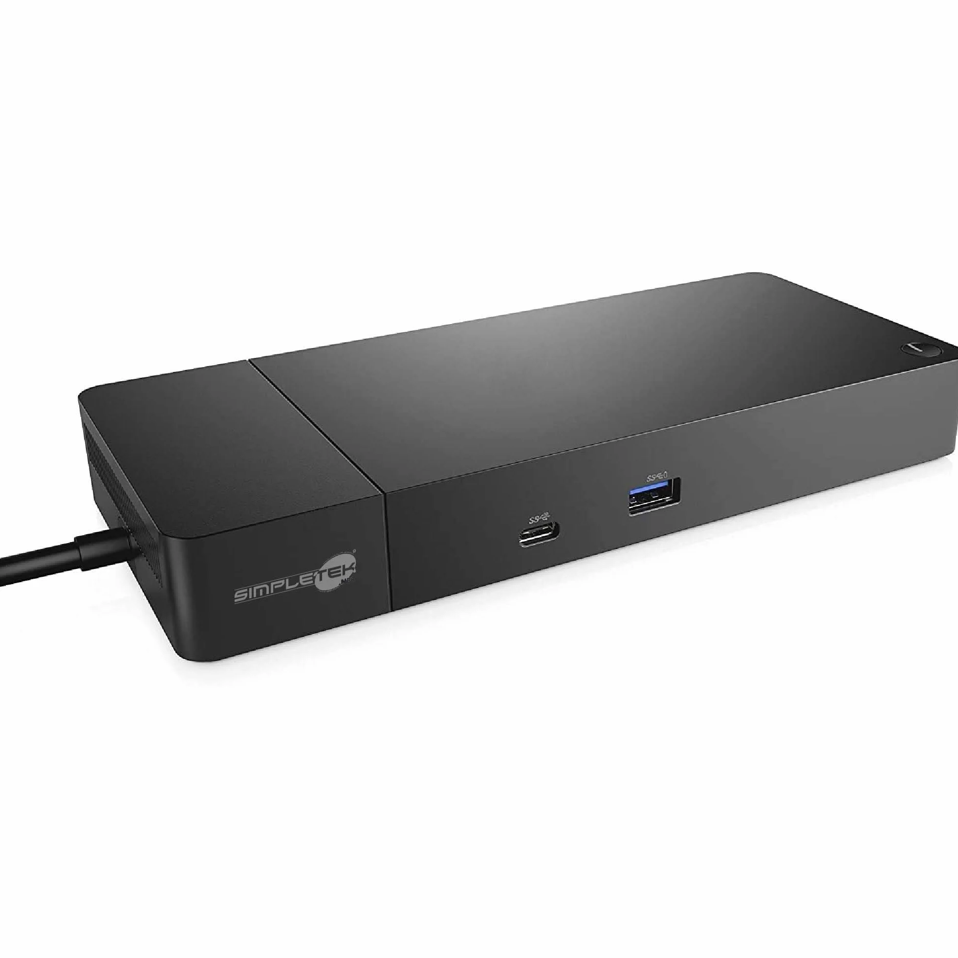 SIMPLETEK Stacja dokująca USB-C kompatybilna z Dell 5580 5590 5591 5775 5780 5785 5790 7270 7280 | W zestawie zasilacz 130 W (odnowiony)