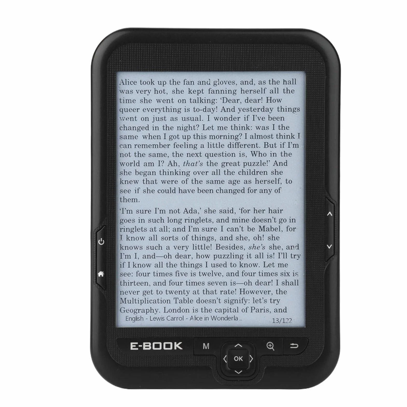 Czytnik E-booków 6 Cali z niebieską obudową i Wyświetlaczem 16 GB (Kavoletyfu1k32vas-03)