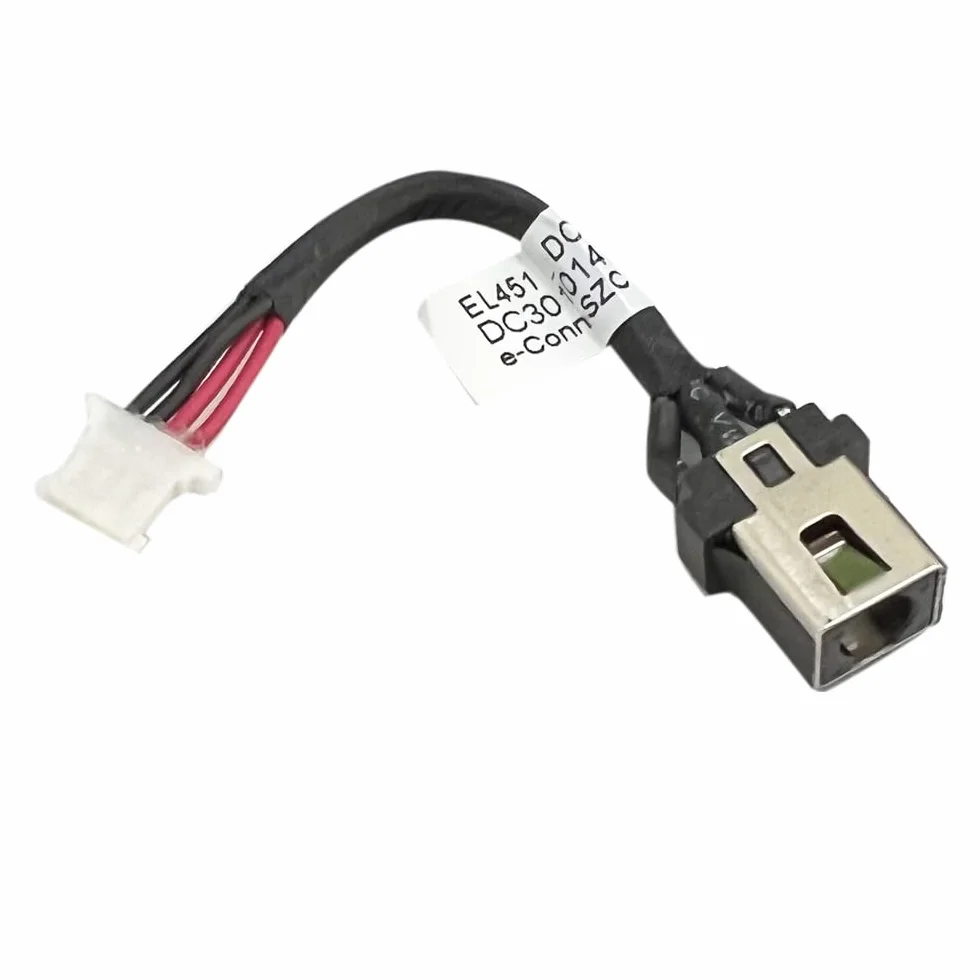 Gintai DC JACK ZŁĄCZE PORT ŁADOWANIA ZASILANIA dla Lenovo IdeaPad 5-14IIL05 14ITL05 14ALC05 S340-14IWL 14IML 14API 14IIL 15IML C340-15IWL S540-14IML 520-14IKB 710S plus-13IKB DC301014J00