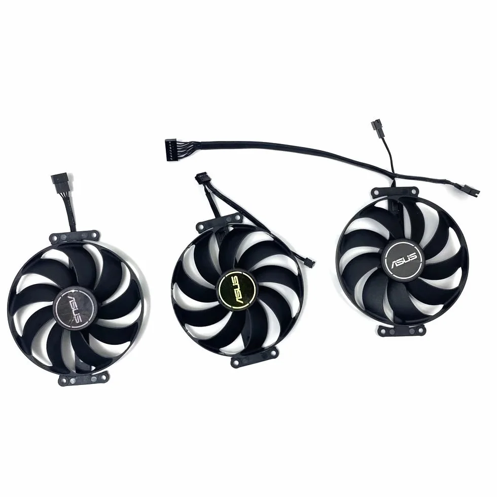 90 mm CF9010U12D CF1010U12S T129215BU 7PIN RTX3070 GPU Cooler dla ASUS dla Geforce RTX 3070 3060 Ti Megalodon wentylator do gier części laptopa (ABC)