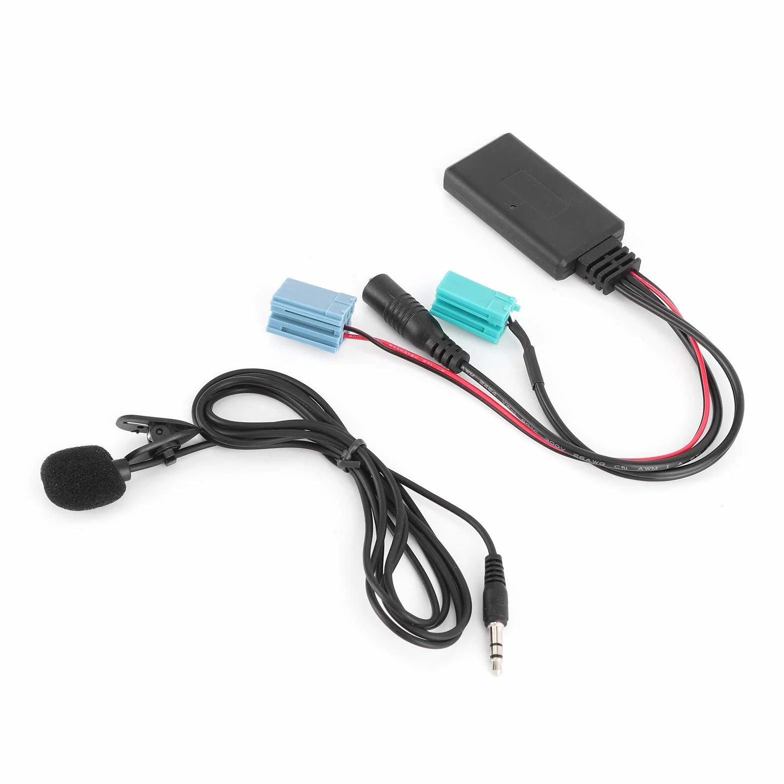 Adapter audio Bluetooth, DC12V samochodowy adapter AUX, podkładka Bluetooth 5.0 do/Espace/Megane