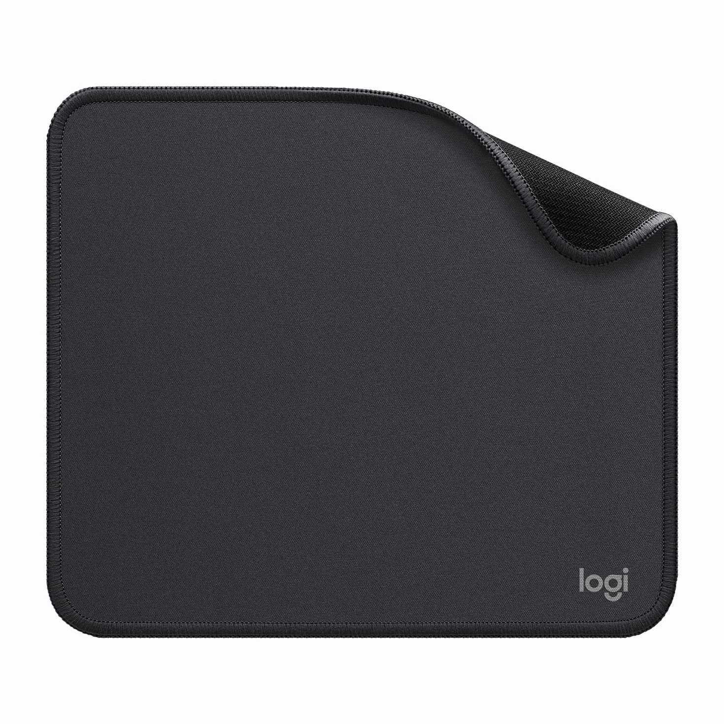 Logitech Mouse Pad - Studio Series, Podkładka pod myszkę komputerową z antypoślizgowym, gumowym spodem, odporną na zalanie powierzchnią, trwała, przenośna, nowoczesny design - Szary