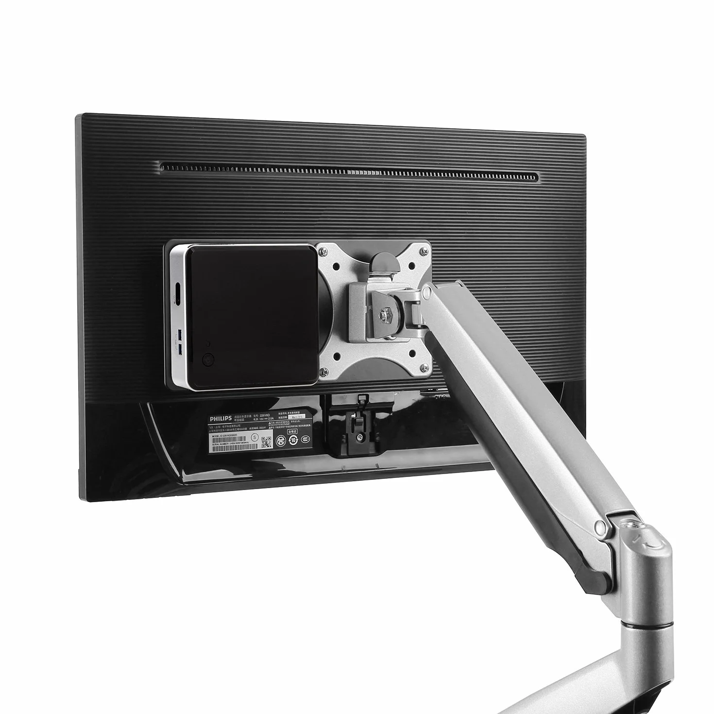 Maclean MC-721 Adapter VESA do Mini PC NUC, Mac Mini, 75x75 100x mm
