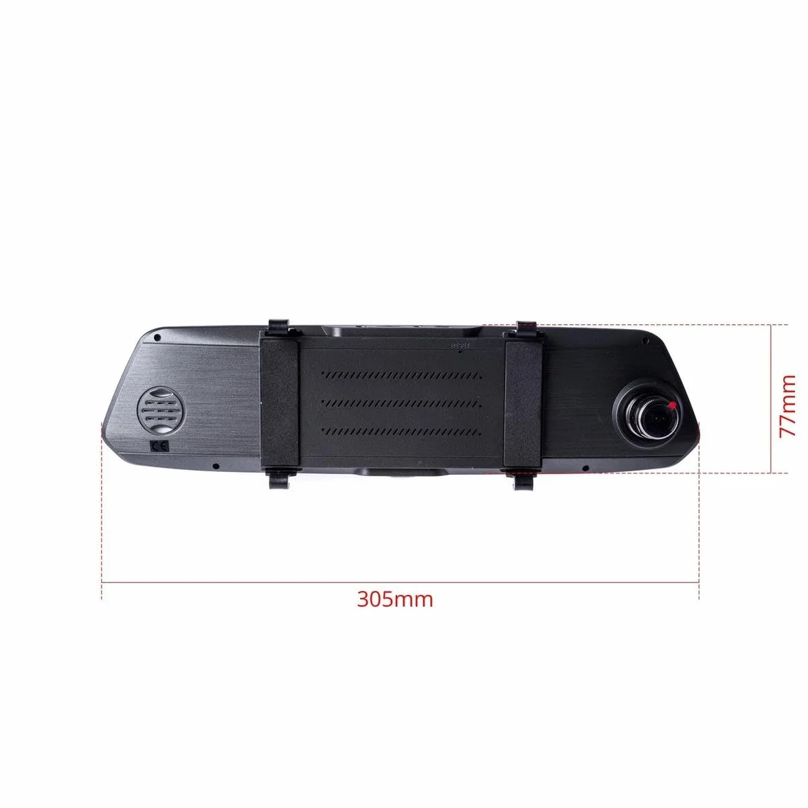 EinParts Wideorejestartor DVR Rejestartor Jazdy w lusterku wstecznym 7 cali 1080P Kąt 170° + kamera cofania HD 720P