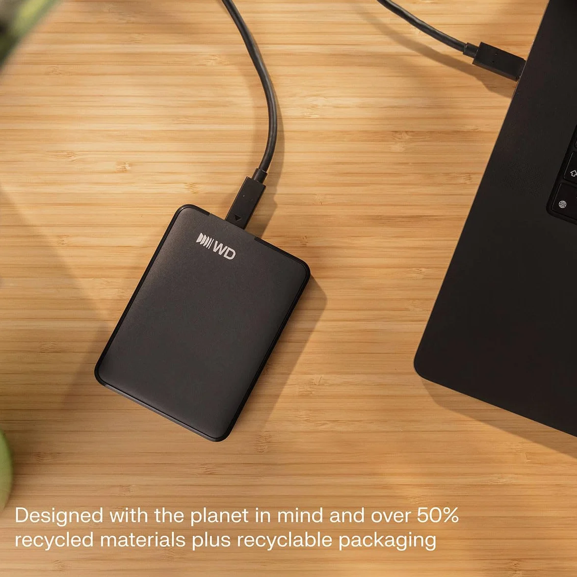 WD 6 TB Elements Portable przenośny dysk twardy USB-C, Grafitowa czerń