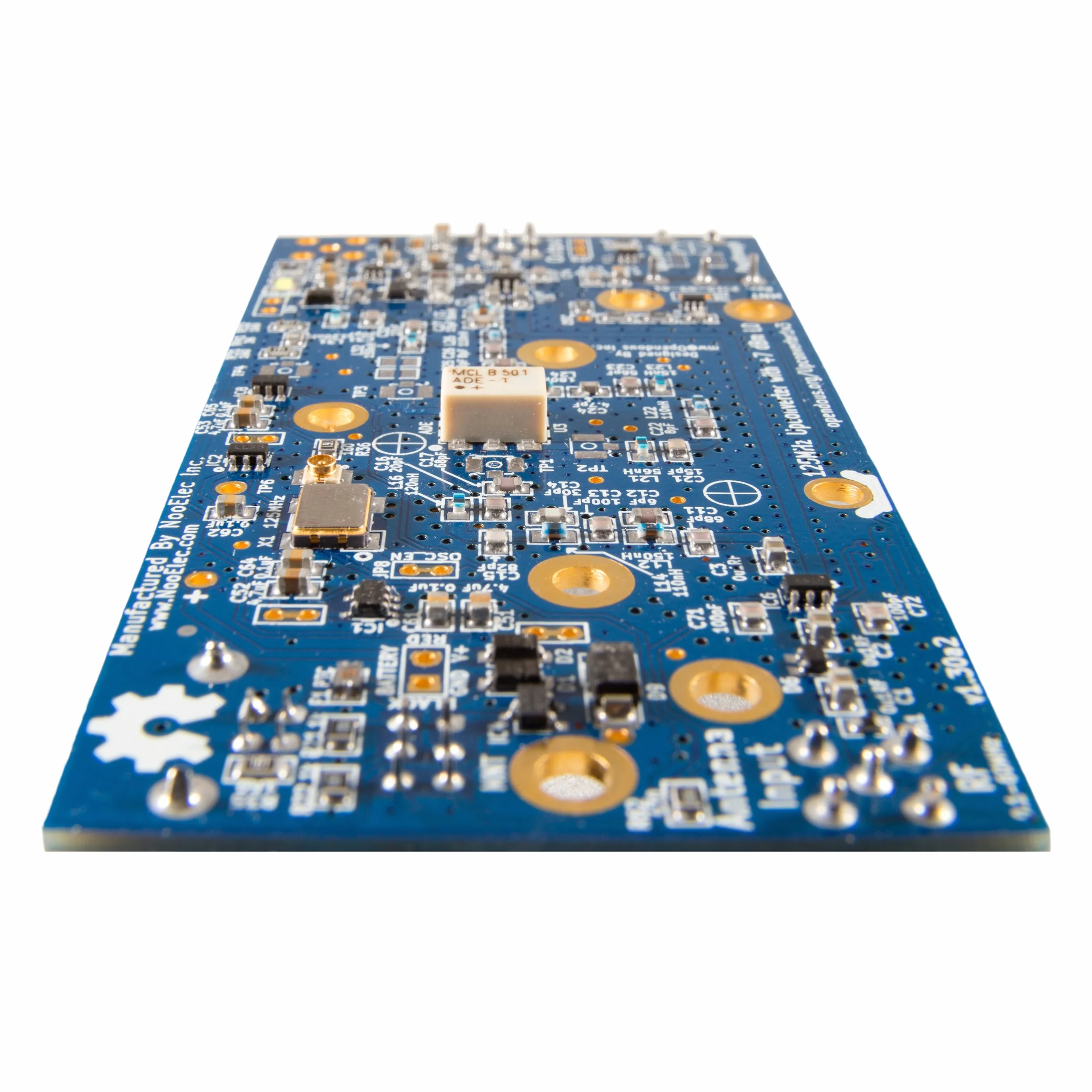 Ham It Up v1.3 Barebones - NooElec RF Upconverter do radia definiowanego programowo. Współpracuje z większością SDR, takich jak HackRF i RTL-SDR (RTL2832U z tunerami E4000, FC0013 lub R820T);