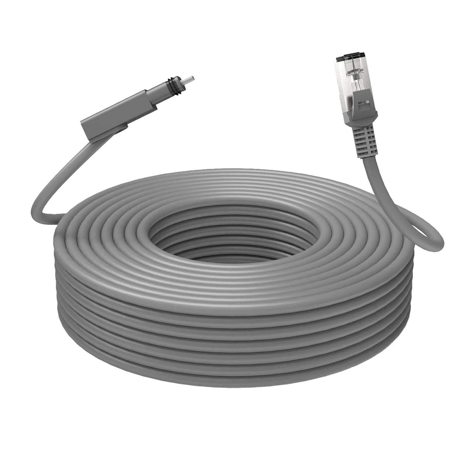 Aramox Prostokątny Kabel Zastępczy, Standardowy Kabel Uruchamiany do Internetu Gen 2 V2, Szybka łączność, łatwa Instalacja, Kompatybilny z Różnymi Routerami (#4)