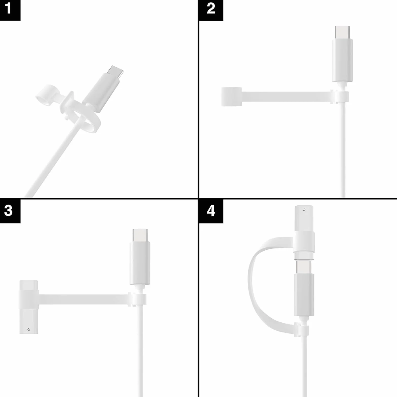 TechMatte Ładowarka do Apple Pencil 1. generacji, złącze ładowarki Lightning na USB‑C, obsługuje parowanie z iPadem 10./11. generacji A16 2025.