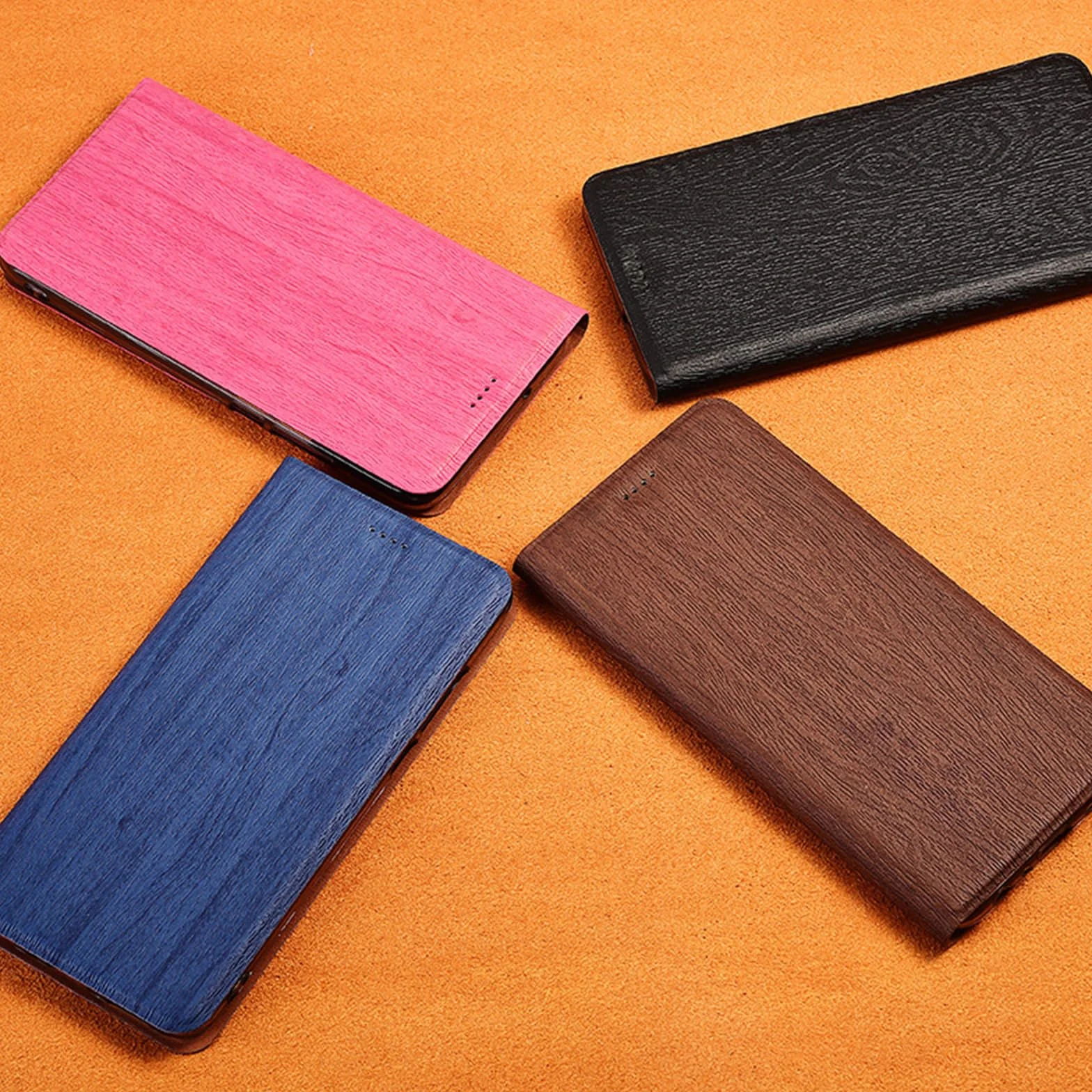Etui portfelowe do iPhone 17 Pro Max / 17 Pro / 17 Air/17, magnetyczne klapki, etui na telefon komórkowy, wzór drzewa, skórzane etui z przegródkami na karty, brązowe, 17