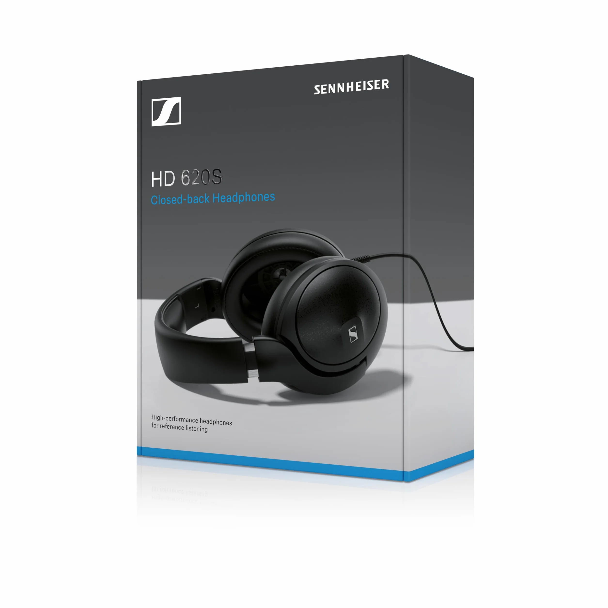 Sennheiser Słuchawki HD 620S z zamkniętym tyłem – wysokiej jakości audiofilski dźwięk stereo z obrazowaniem przestrzennym przypominającym głośnikiem i zoptymalizowanym otoczeniem dla wciągającego