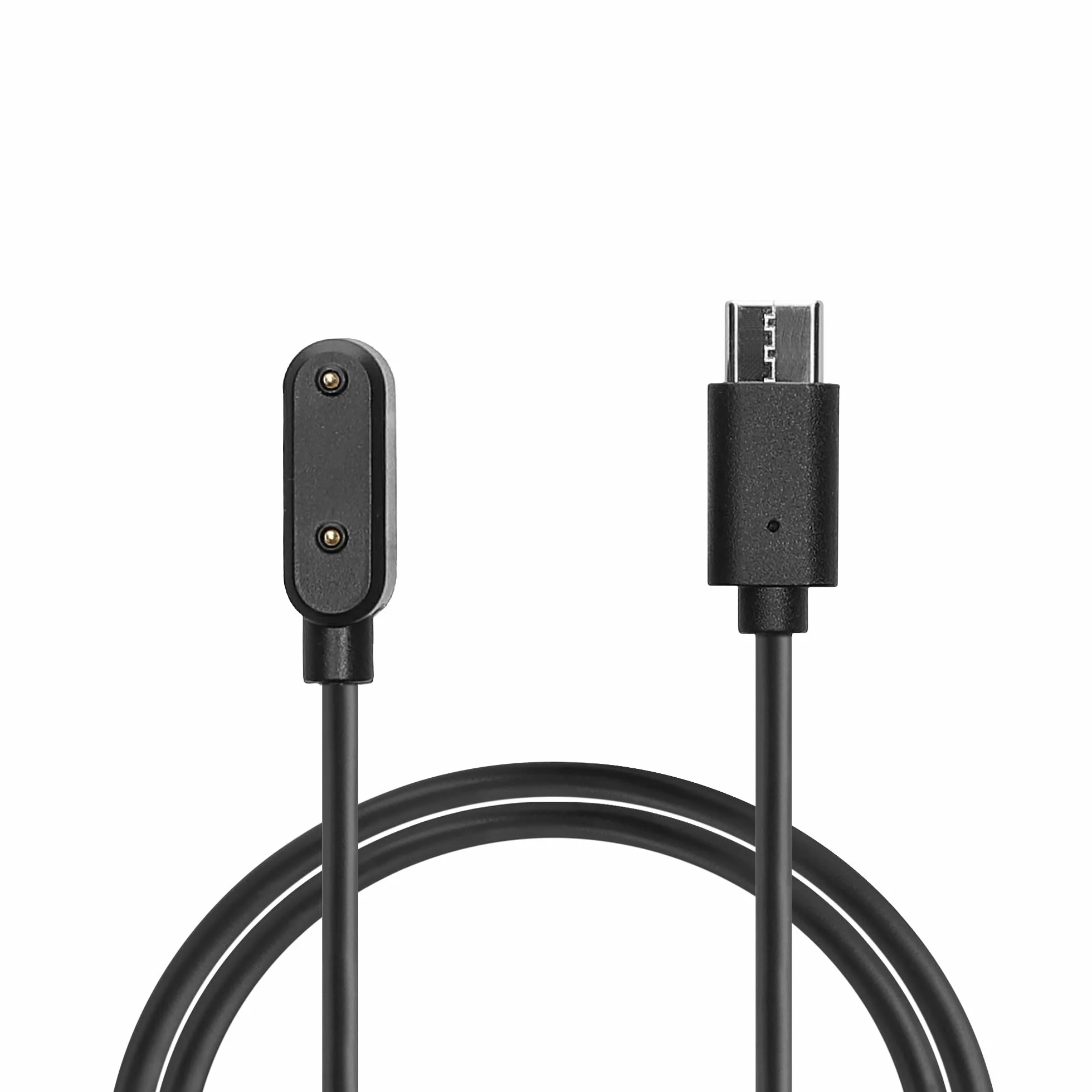 kwmobile Ładowarka kompatybilna z Huawei Band 9 / Band 8 / Watch Fit 2 / Watch Fit mini - kabel USB-C do ładowania smartwatcha - czarna