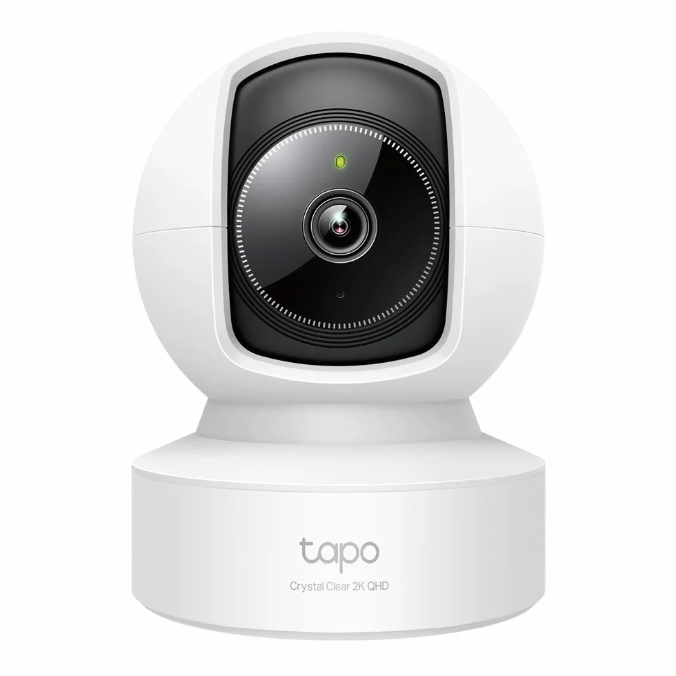 TP-Link Tapo C222 | Kamera Wi-Fi 2K QHD Pan/Tilt z funkcją śledzenia ruchu | Tryb nocny | Inteligentne wykrywanie | Dwukierunkowe audio | Kompatybilna z Alexa i Google Home