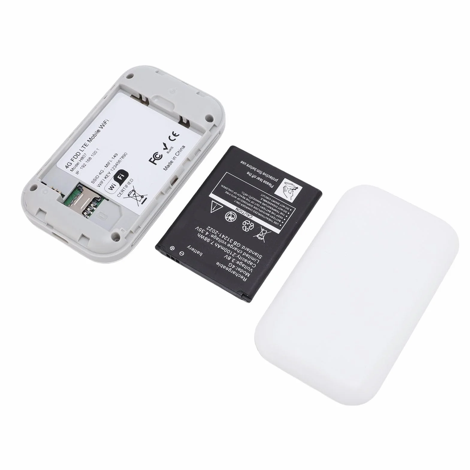 Przenośny Hotspot Wi-Fi 300 Mbps 4G Mobile Hotspot z Wyświetlaczem LED, Router do Podróży