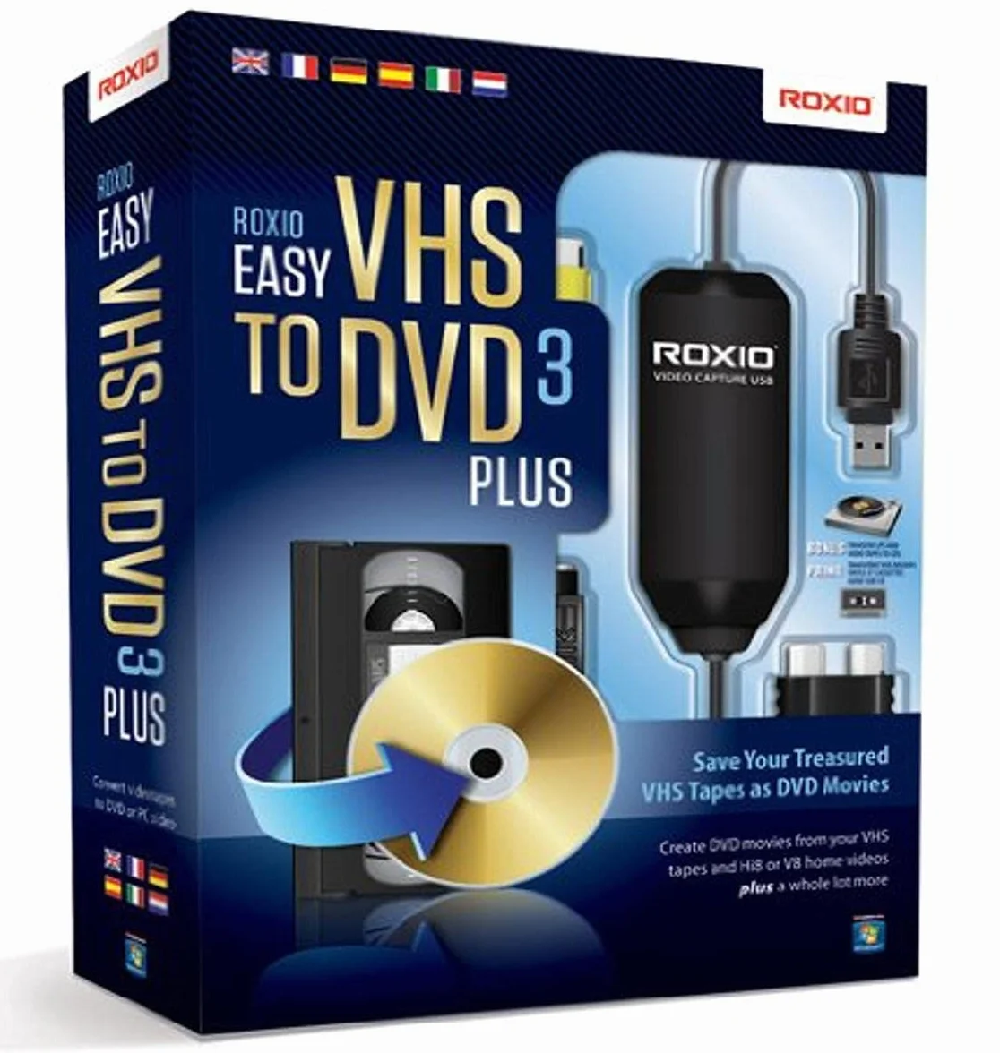Roxio Easy VHS to DVD 3 Plus (PC)