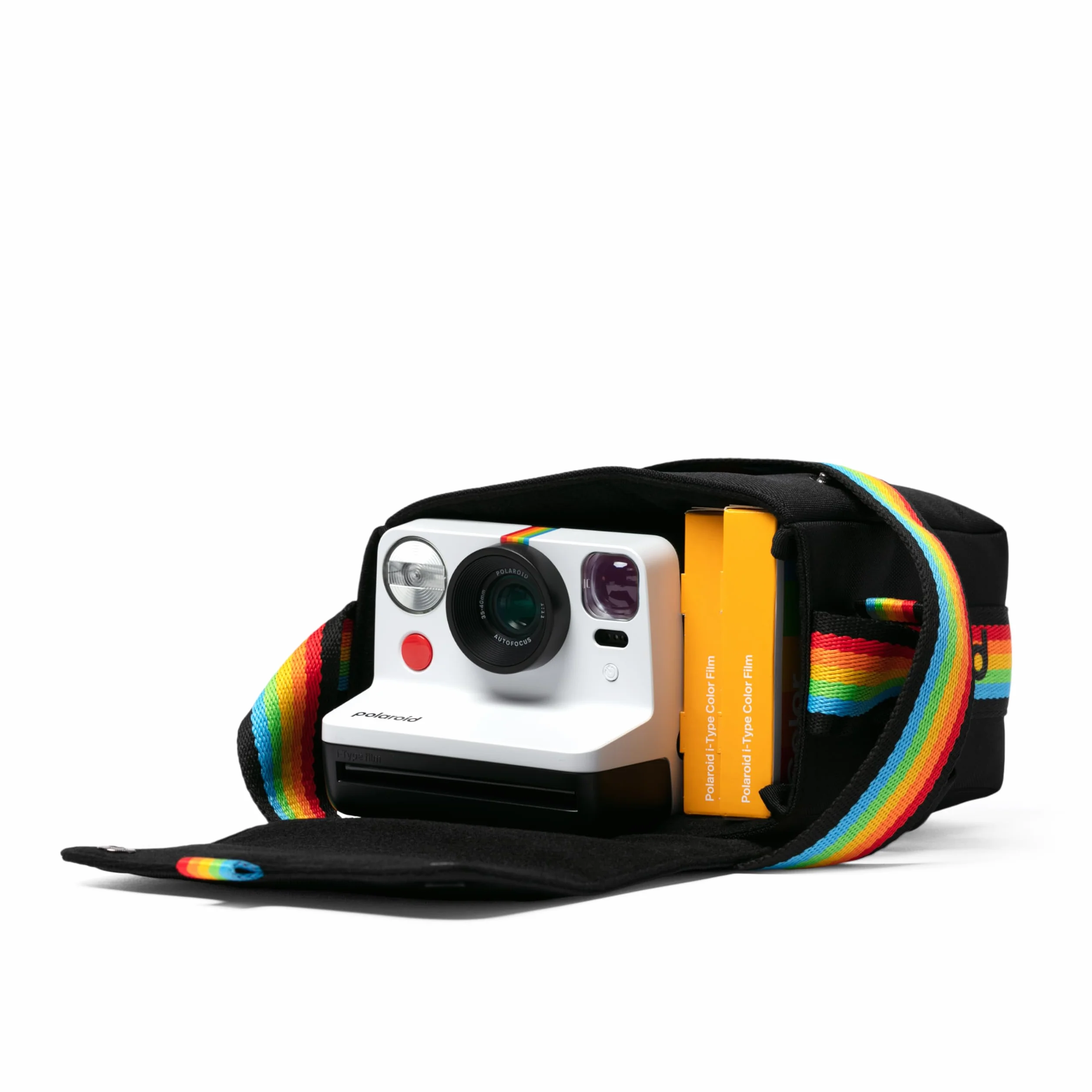 Polaroid Now Spectrum torba na aparat, kolor czarny, kompatybilna z aparatem natychmiastowym (6298)
