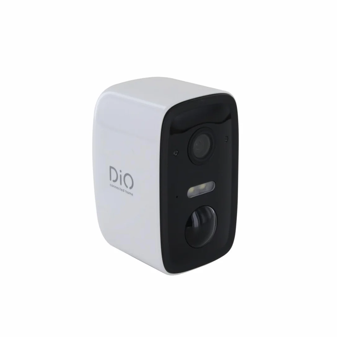 Bezprzewodowa kamera IP do monitorowania WiFi na zewnątrz na baterie - 1920x1080p - kompatybilna z Alexa i Google Home - IPCAM-BE02