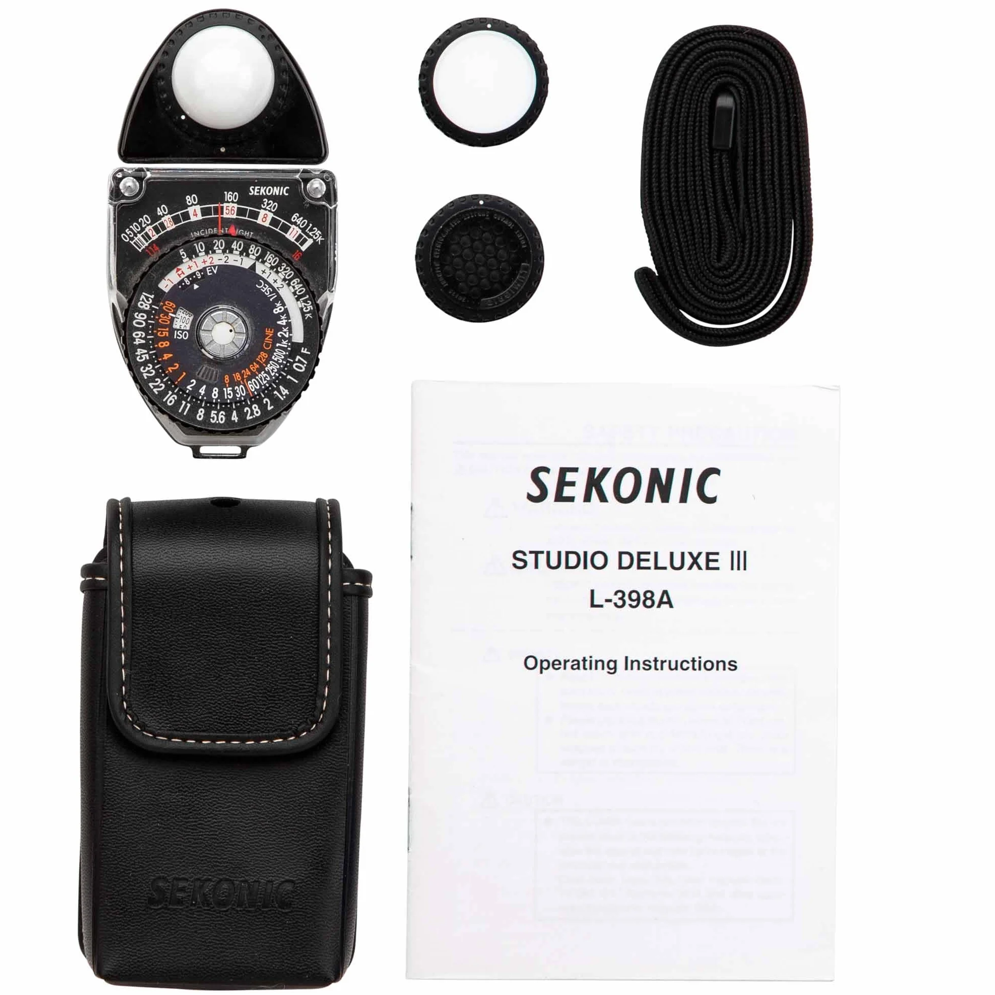 Sekonic Studio Deluxe III L-398A Classic Analogowy światłomierz
