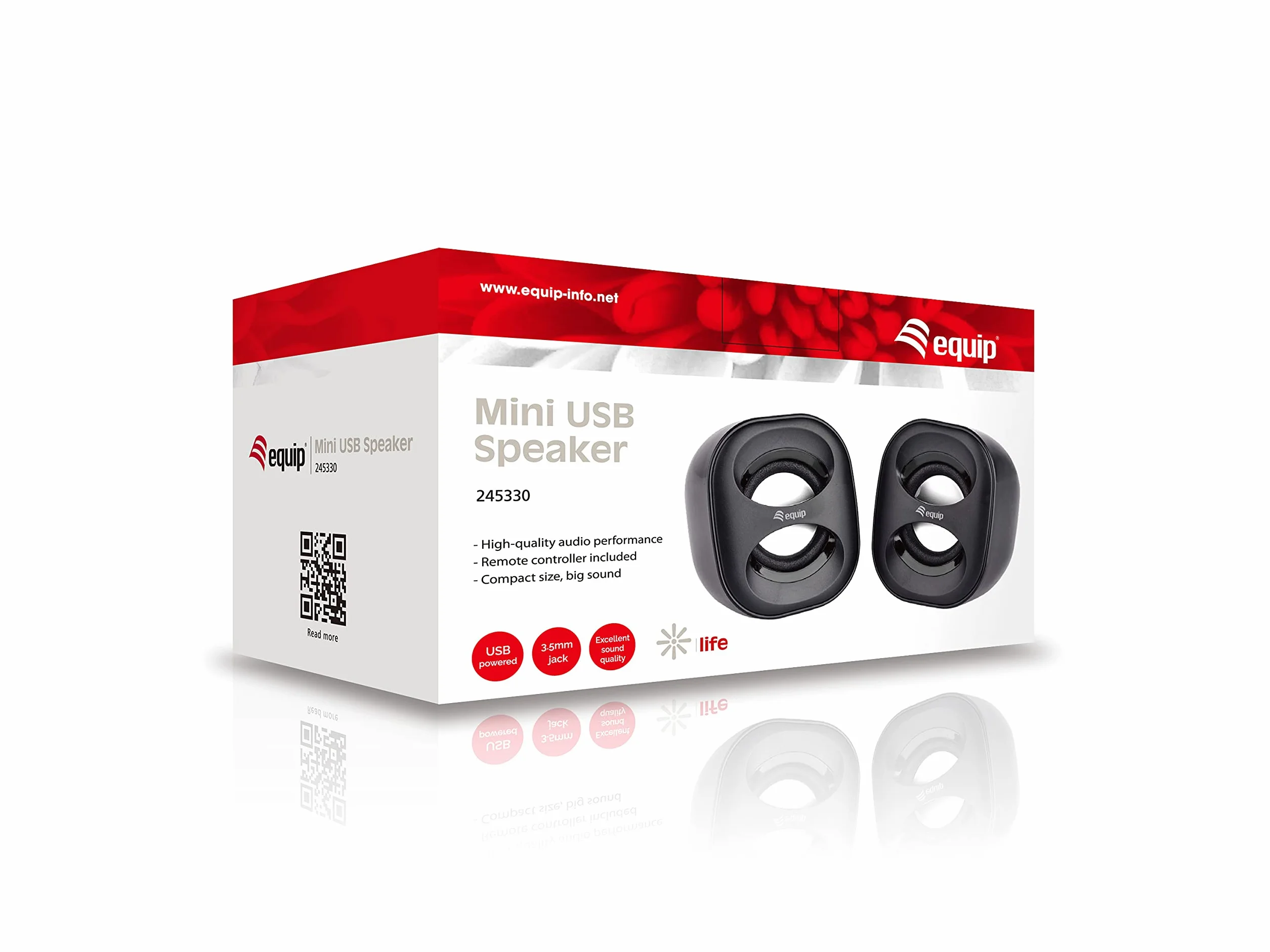 Equip Mini USB głośnik czarny