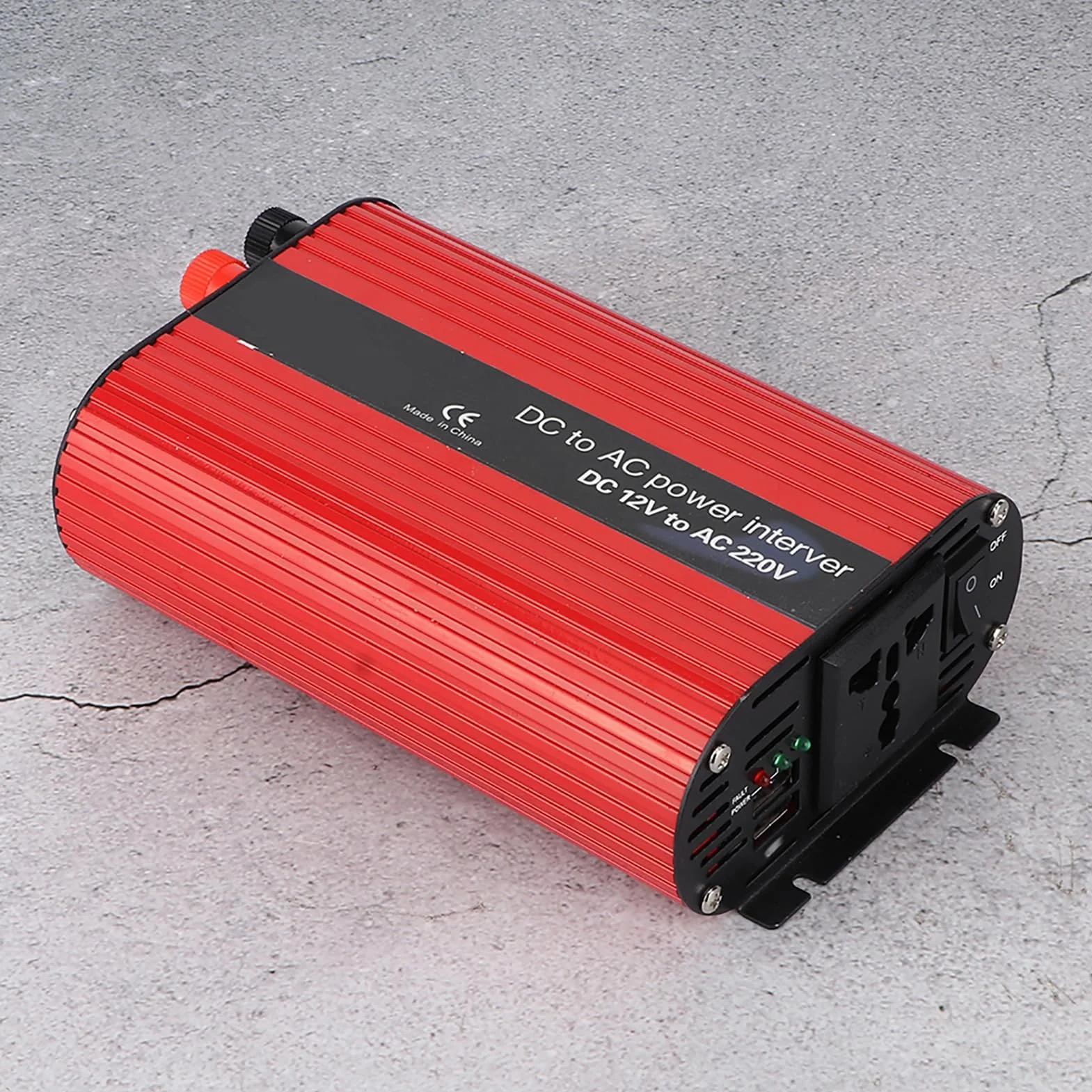 Cryfokt 700W Przenośny Inwerter Zasilania, DC 12V na AC 220V-240V Podwójny Konwerter USB do Samochodu z Wieloma Ochronami, Zmodyfikowane Fale Sinusoidalne dla Urządzeń Domowych