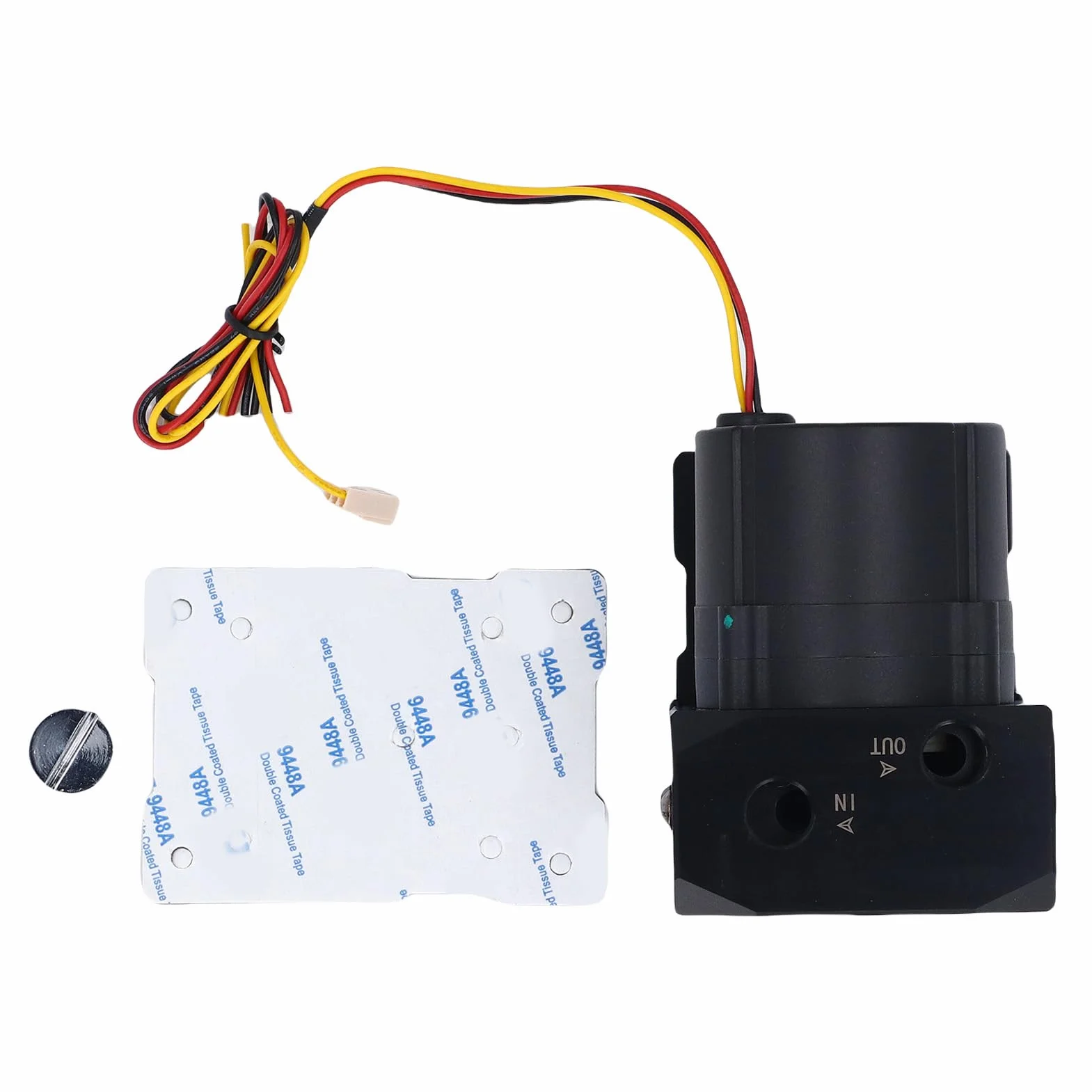 Kadimendium Pompa Chłodząca wodą o Regulowanej Prędkości 1200 L/h Wysoki Przepływ do Konfiguracji Chłodzenia Wodnego Komputera do Gier Trwały ABS