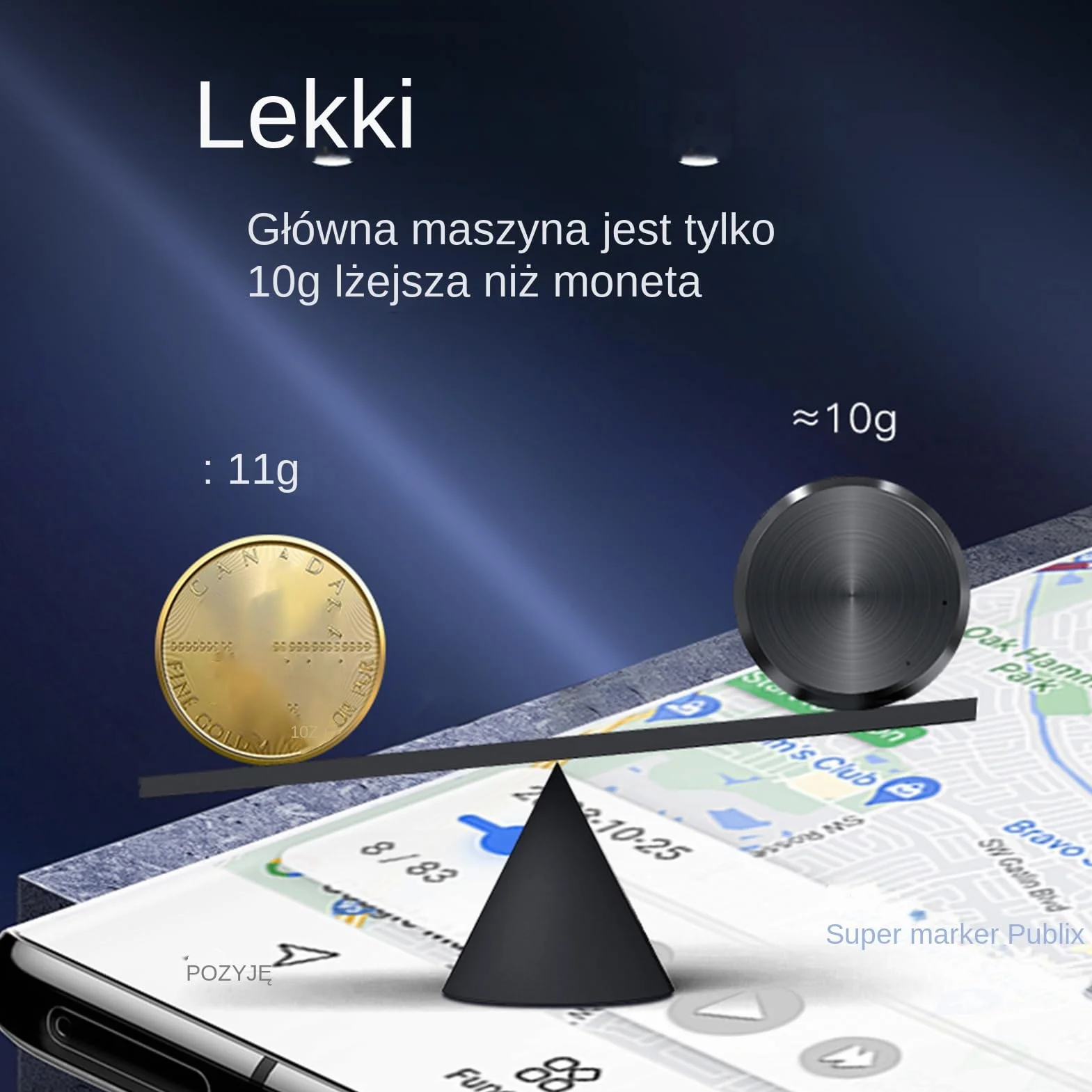 GPS Tracker Samochodowy - Magnetyczny Lokalizator 2G Samochodowy - Przenośne Urządzenie do Śledzenia GPS | dla Ciężarówek Sedanów Personelu Ochrony Firm Logistycznych