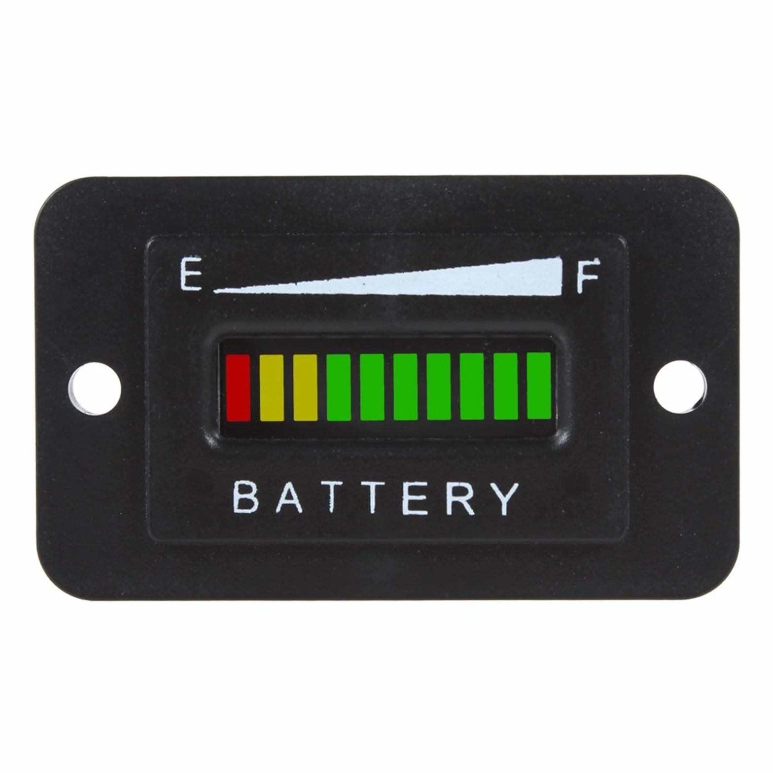 Wskaźnik LED baterii Miernik Wskaźnik naładowania Trójkolorowy 10-LEDowy automatyczny tester pojemności baterii(48V)