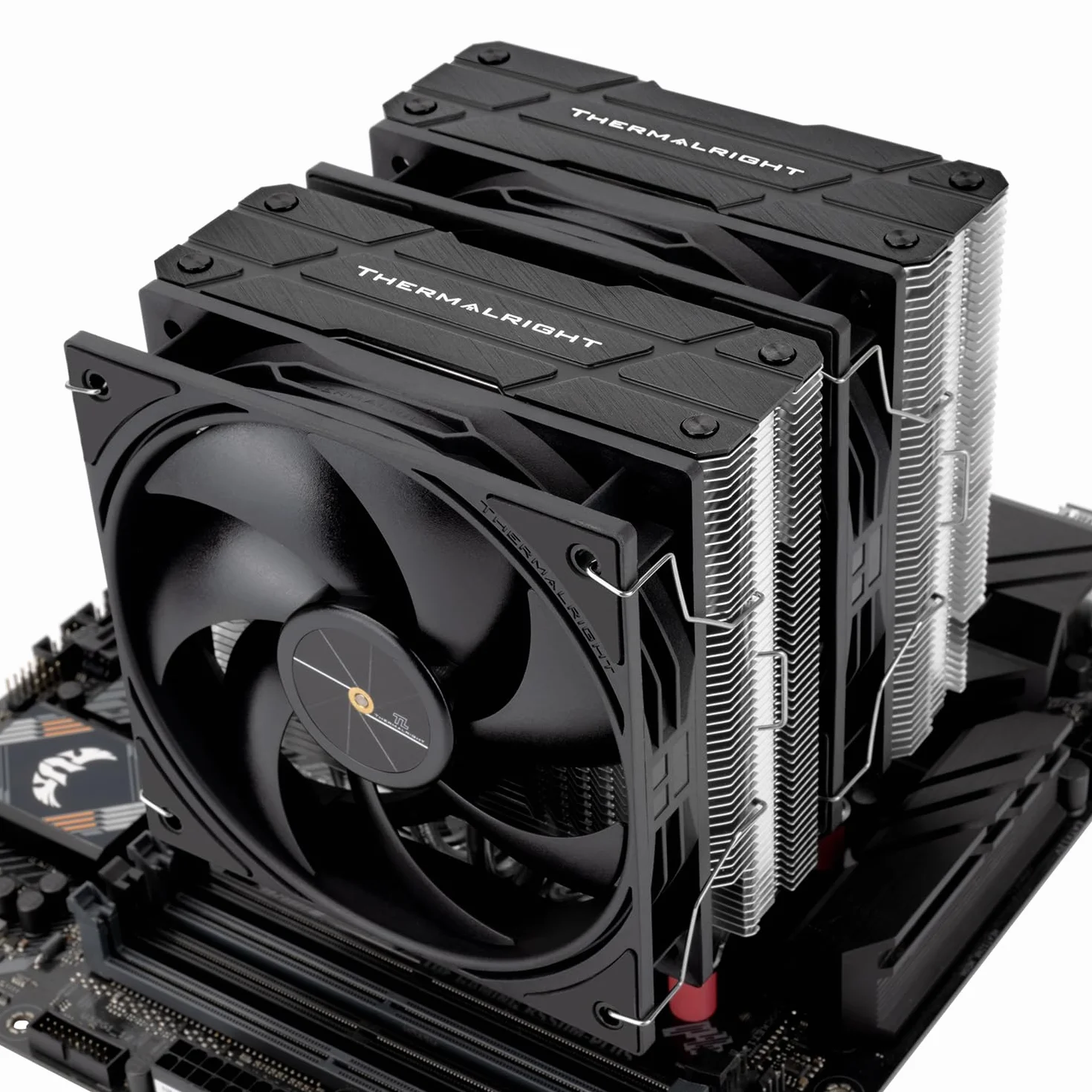 Thermalright Peerless Assassin 120 Black V3 CPU chłodnica powietrzna, chłodnica z 6 rurkami cieplnymi z dwoma wentylatorami TL-P12 PWM, Top Cover Design, dla AM4/AM5, Intel LGA 1851/1700/115X/1200
