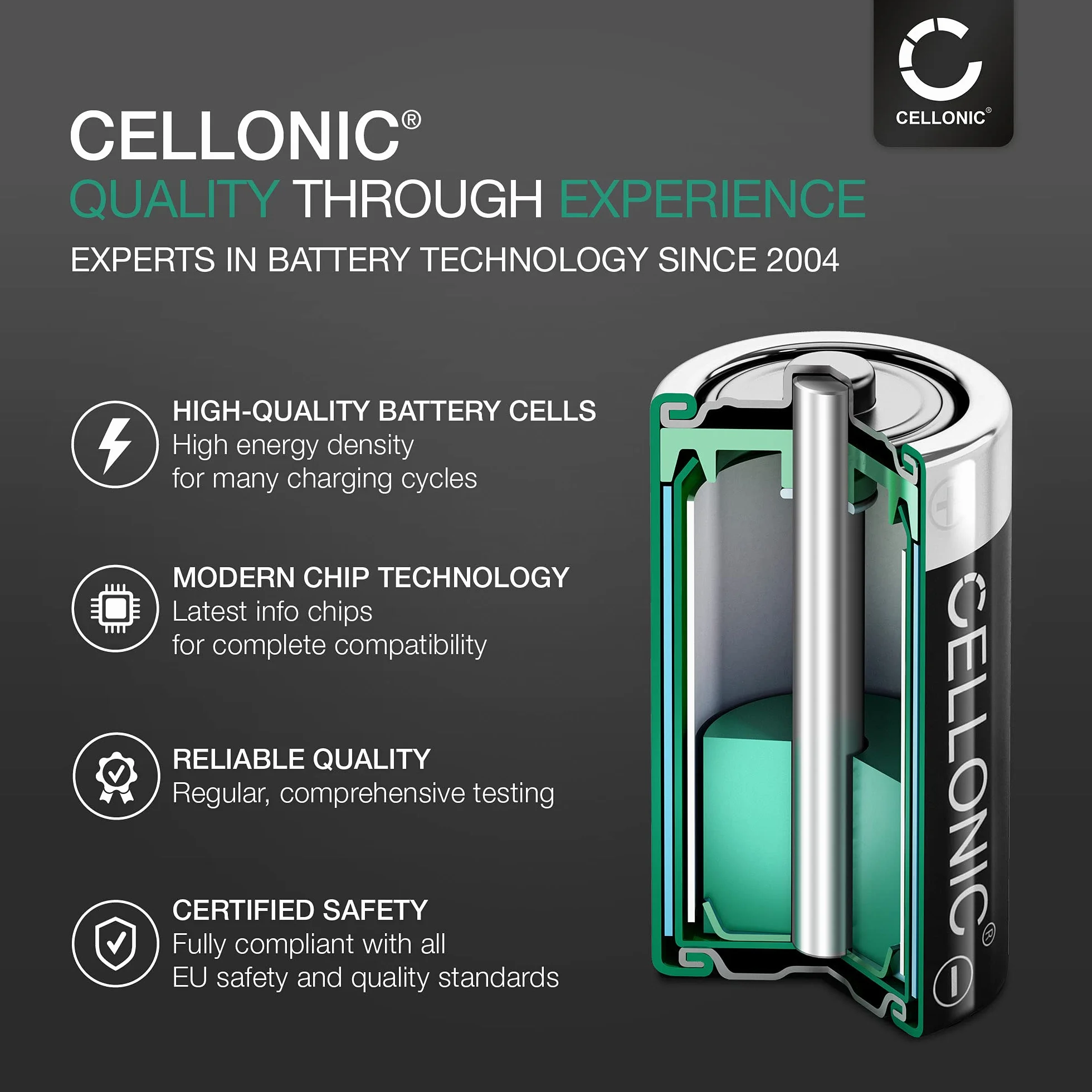 CELLONIC 1 x bateria głośnikowa kompatybilna z tunerem JBL 1, L0738-LF - (1850mAh, 3,7V)