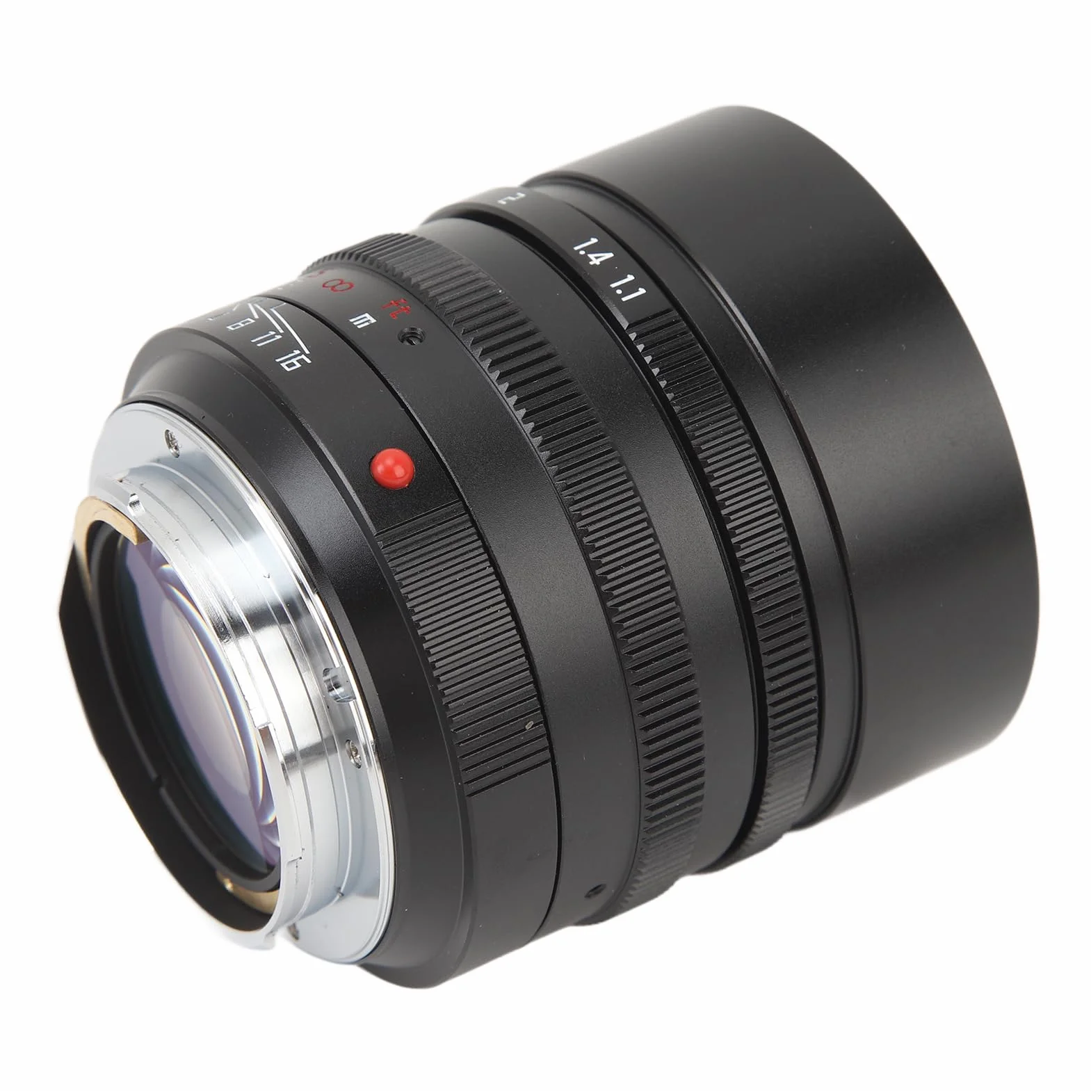 Obiektyw Stałoogniskowy 50mm F1.1-F16 o Dużej Przysłonie, Ręczny Obiektyw z Automatycznym Ustawianiem Ostrości do Aparatu M M240 M3 M6 M7 M8 M9 M9p M10