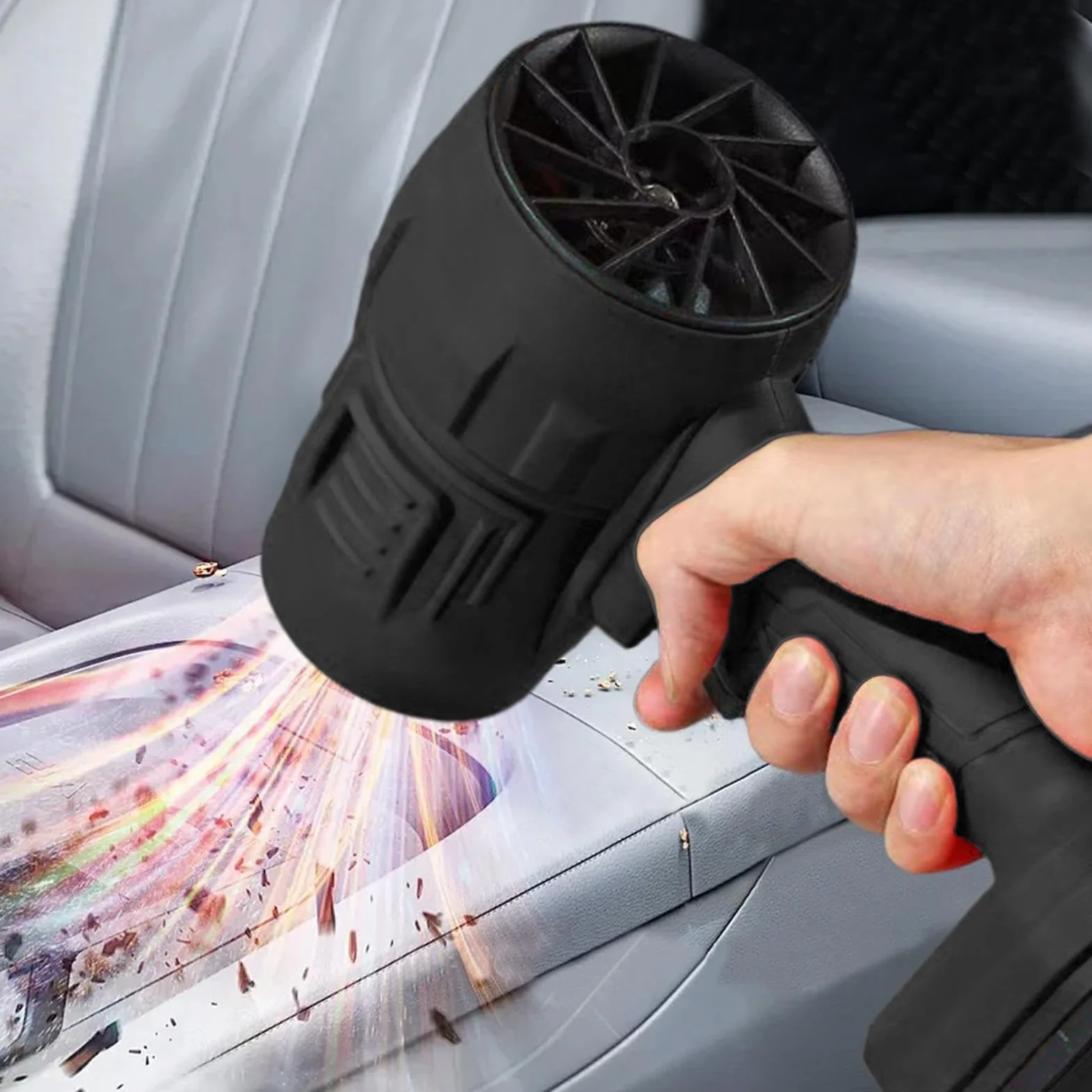 Wentylator Turbinowy Bezprzewodowa Turbinowa Dmuchawa Do Kurzu | Elektryczny Odkurzacz Sprężonego Powietrza 322 km/h, Przenośna Dmuchawa do Usuwania Kurzu z Komputerów