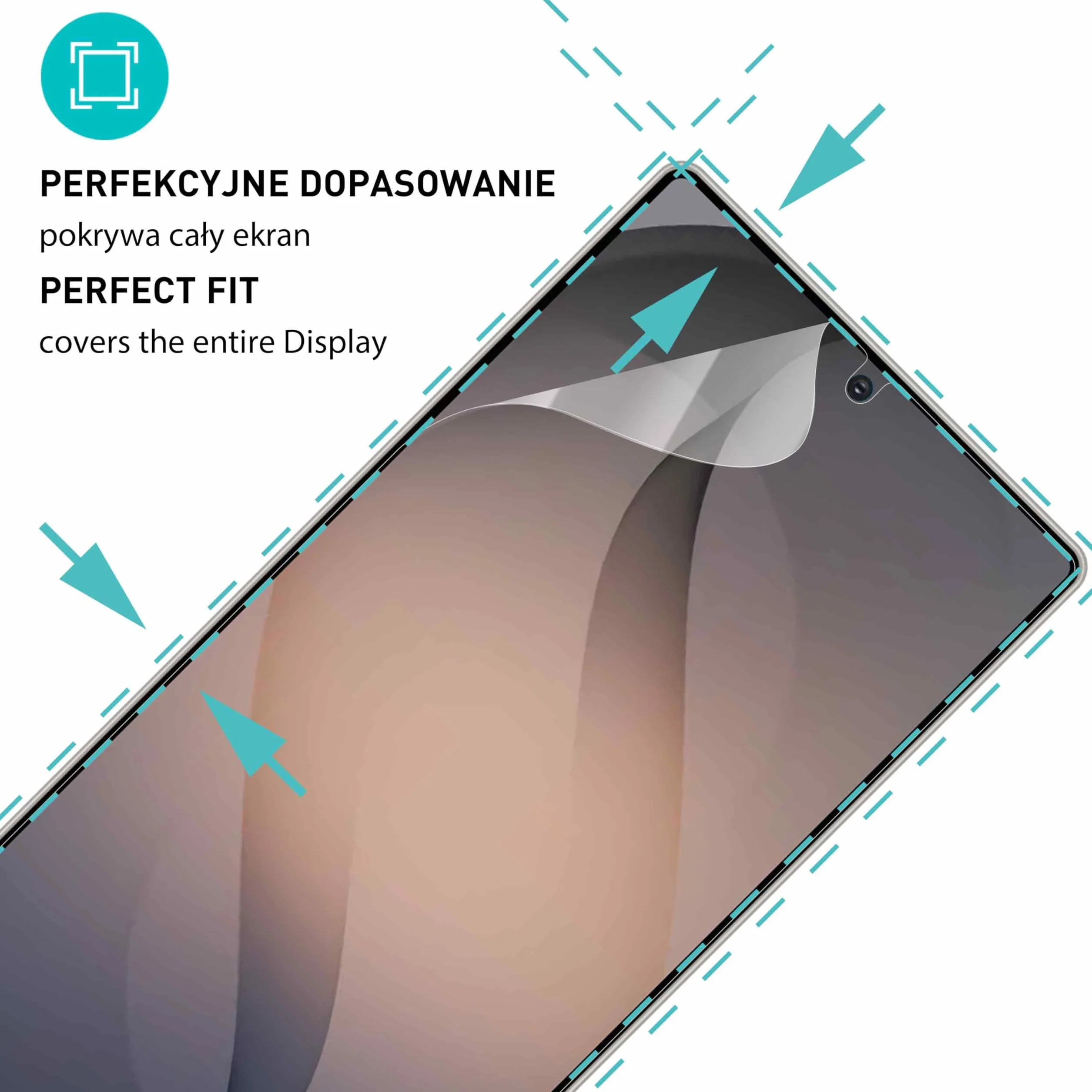 smartect Folia Ochronna TPU [2 Sztuki, Clear] dla Samsung Galaxy S26 Ultra, Zakrywa cały wyświetlacz, Ochraniacz Ekranu bez Pęcherzyków, Bez Odcisków palców