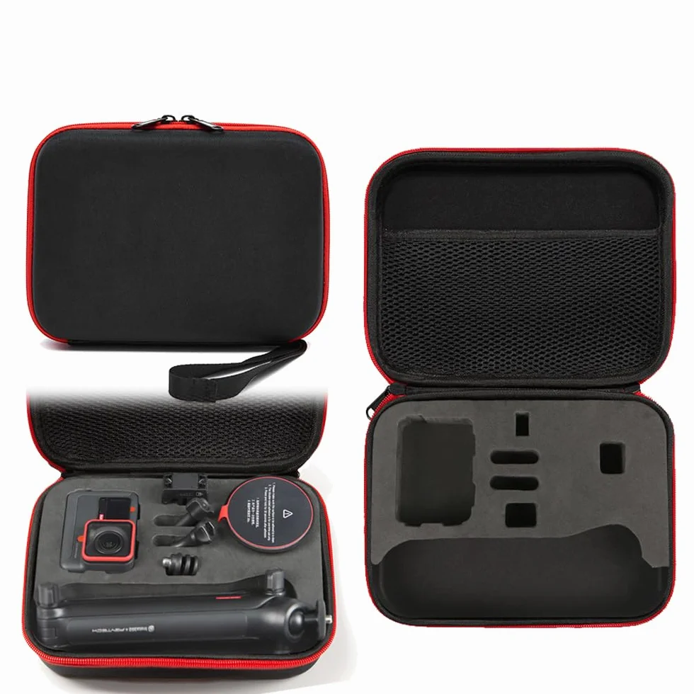 Przenośna torba do przenoszenia na Insta 360 Ace Pro 2, torba organizerska o dużej pojemności, torba na aparat, kopertówka, ze smyczą ochrona podróży, torba do przechowywania aparatu, akcesoria,